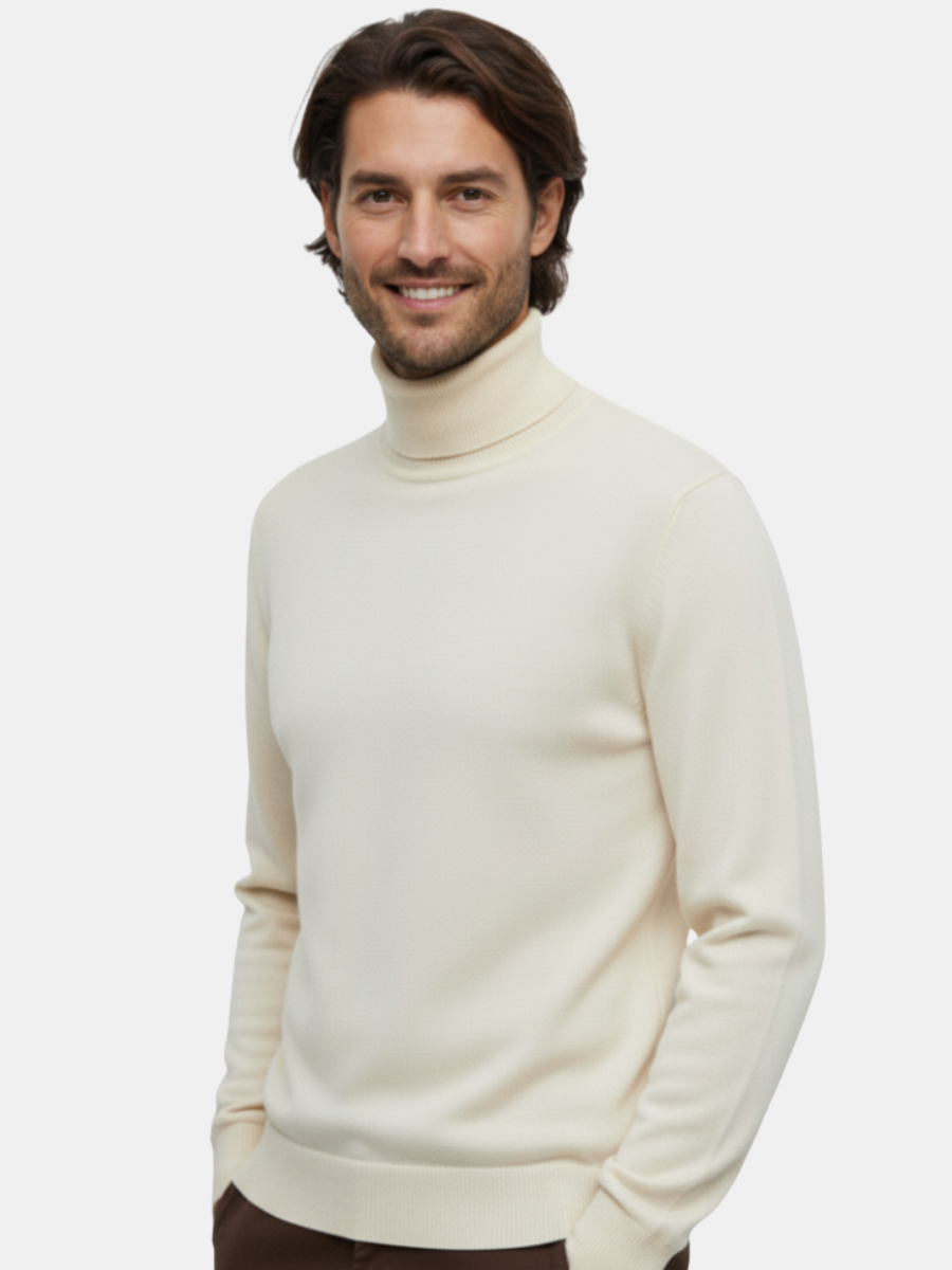 100% Wool Turtleneck