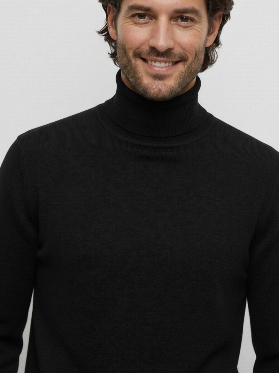 Cashmere Signature Turtleneck - Premium Fine-Gauge Knit (Buy 1, Get 1 Free)