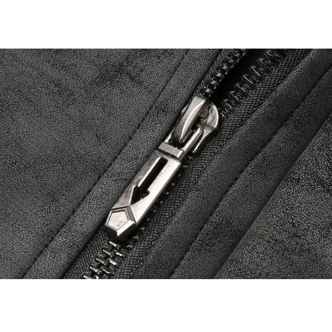 Harbor Suede Bomber Jacket