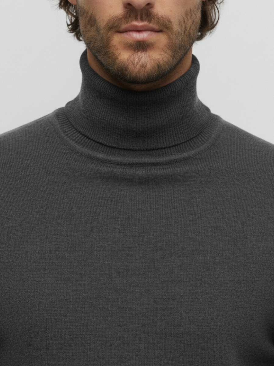 100% Wool Turtleneck