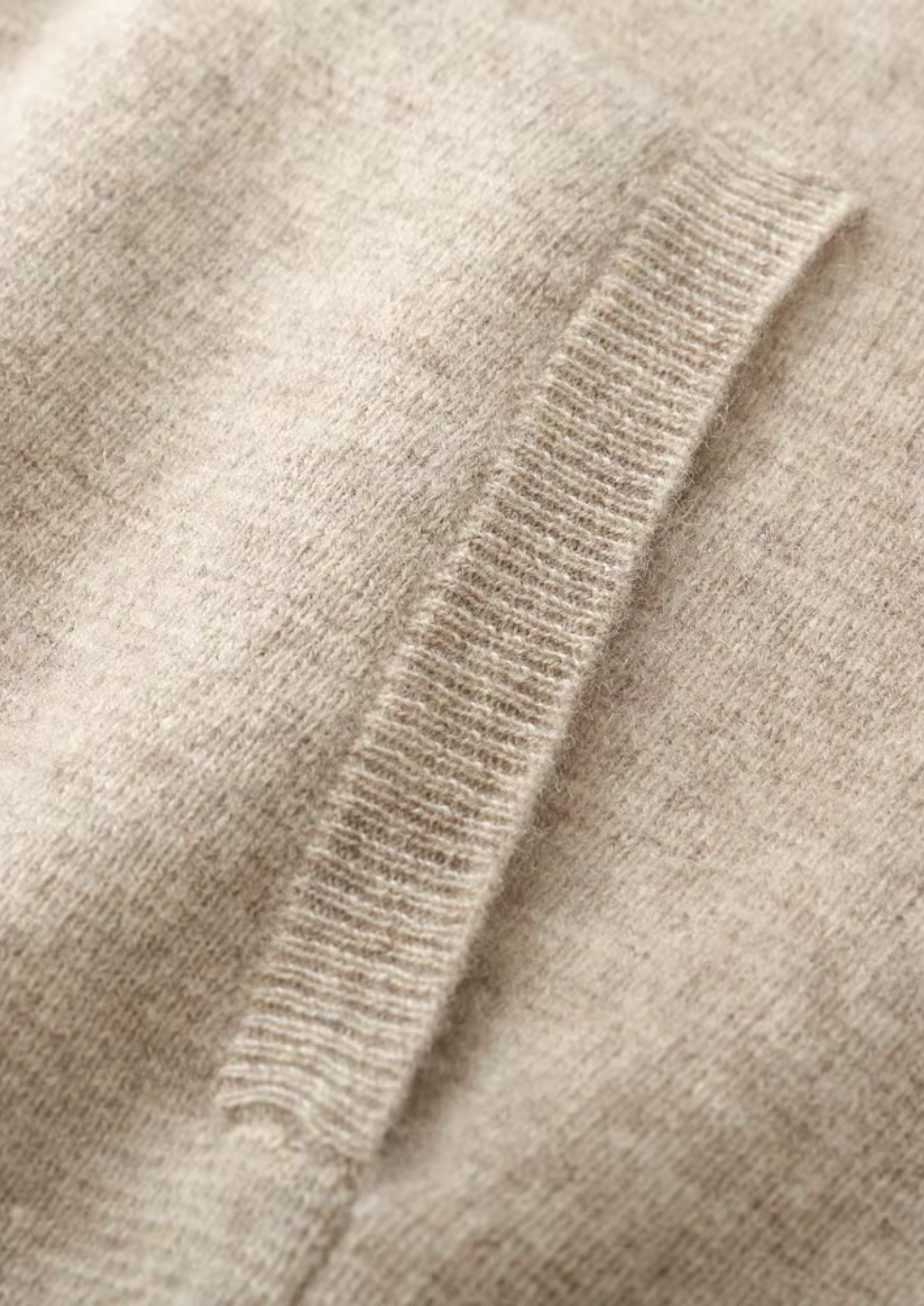 PURE EXTRA-FINE MERINO WOOL ZIPPER HOODIE