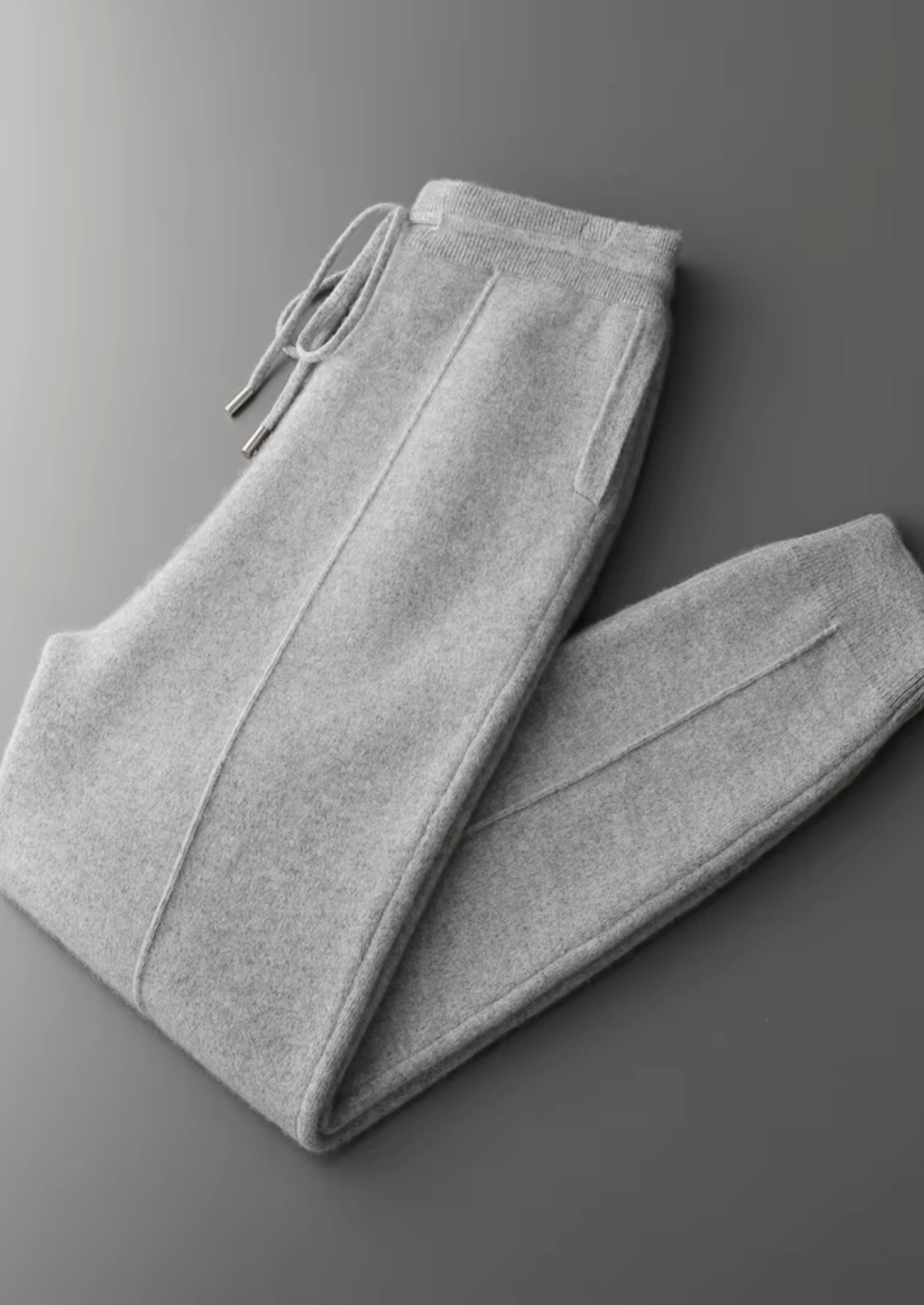 EXTRA-FINE MERINO WOOL LEISURE JOGGERS