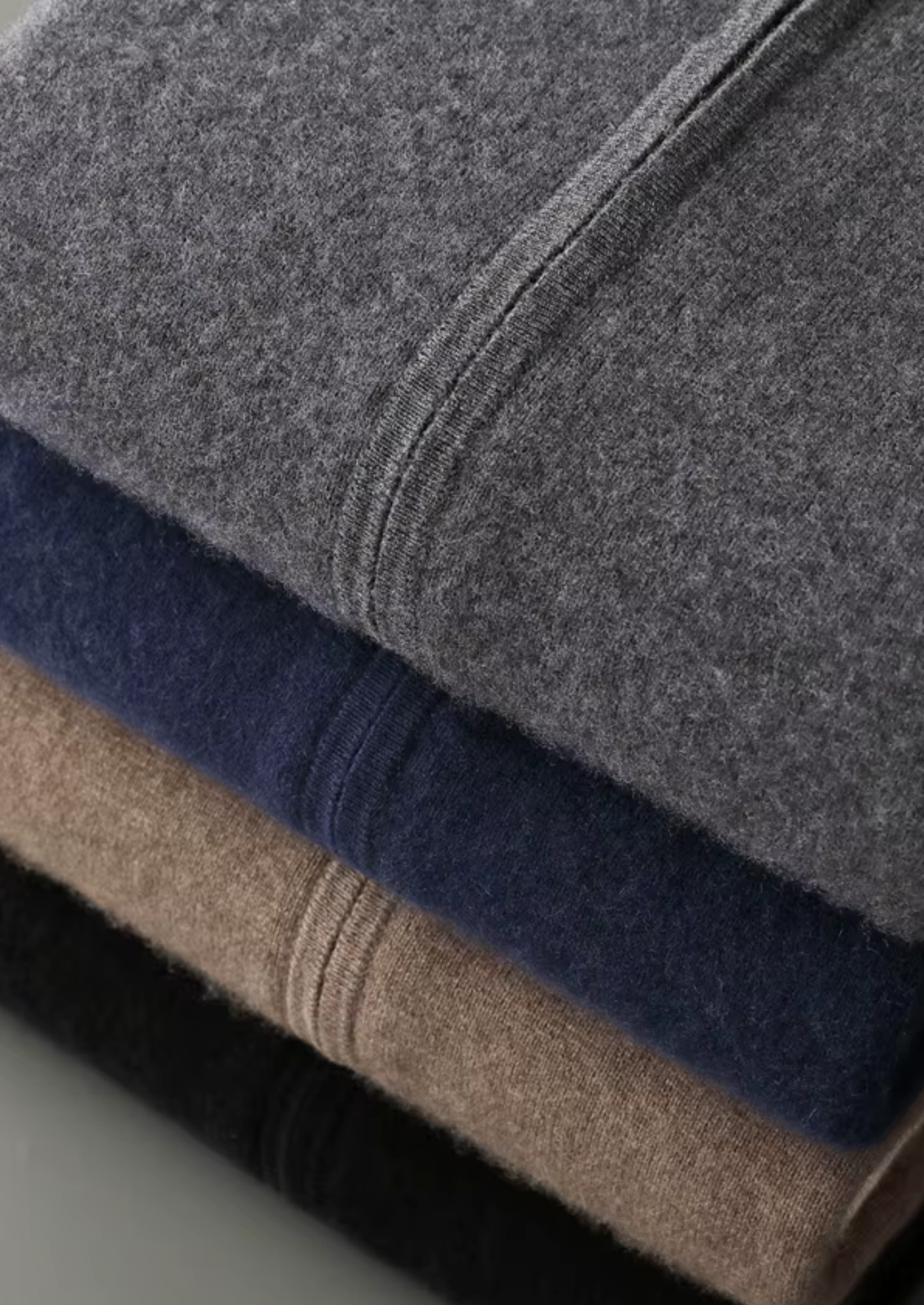 PURE EXTRA-FINE MERINO WOOL ZIP SET