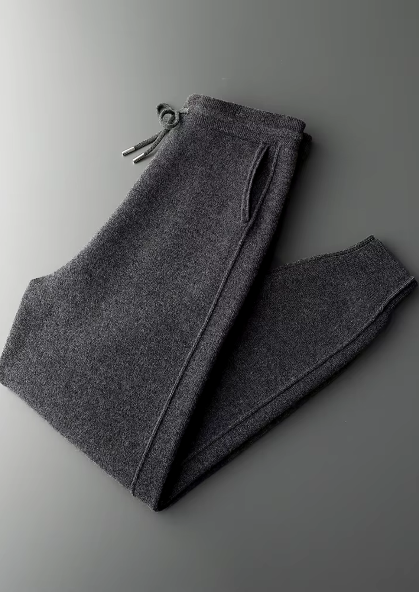 PURE EXTRA-FINE MERINO WOOL LEISURE JOGGERS