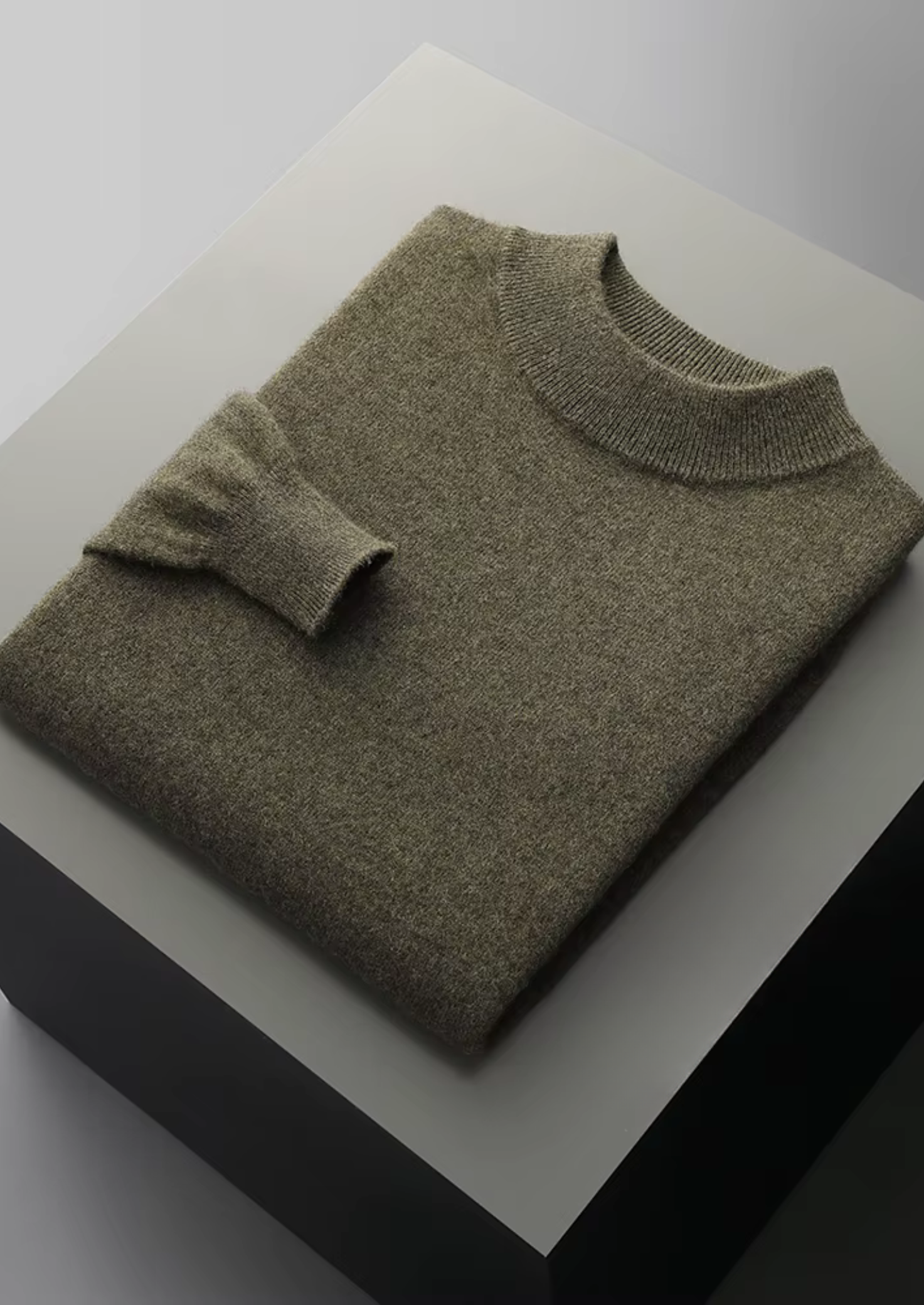 WOOL CLASSIC MOCKNECK