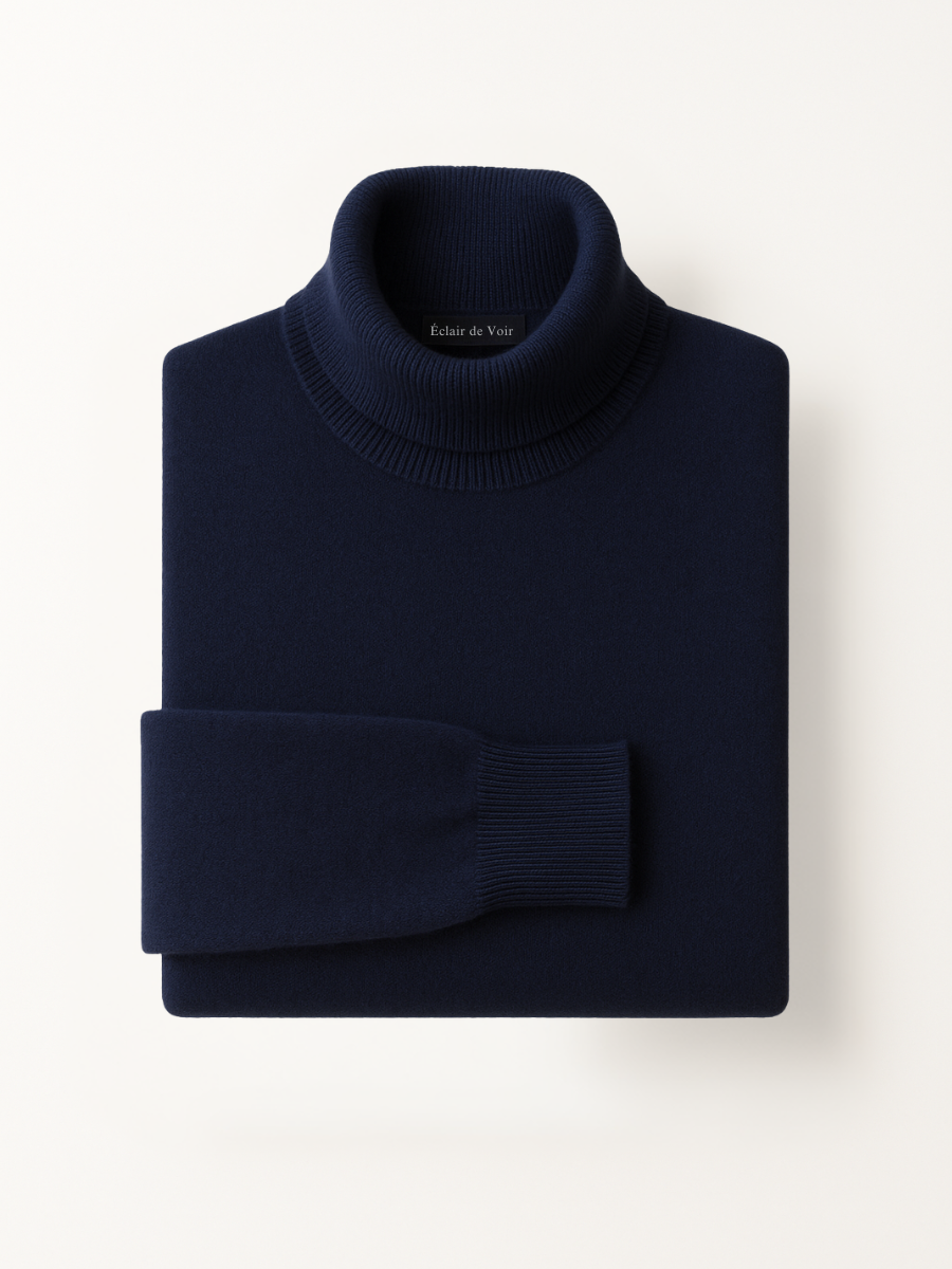 100% Cashmere Signature Turtleneck