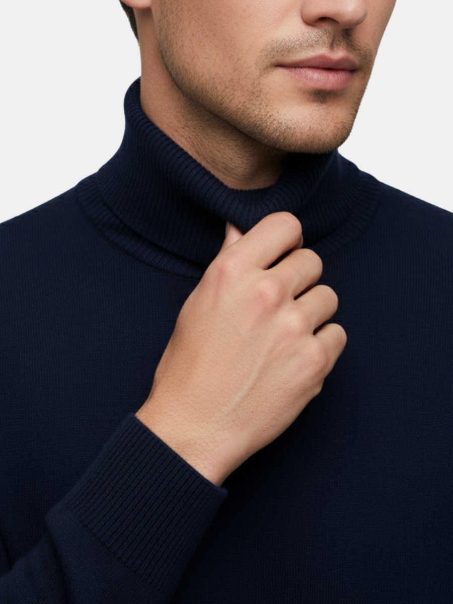 100% Wool Turtleneck