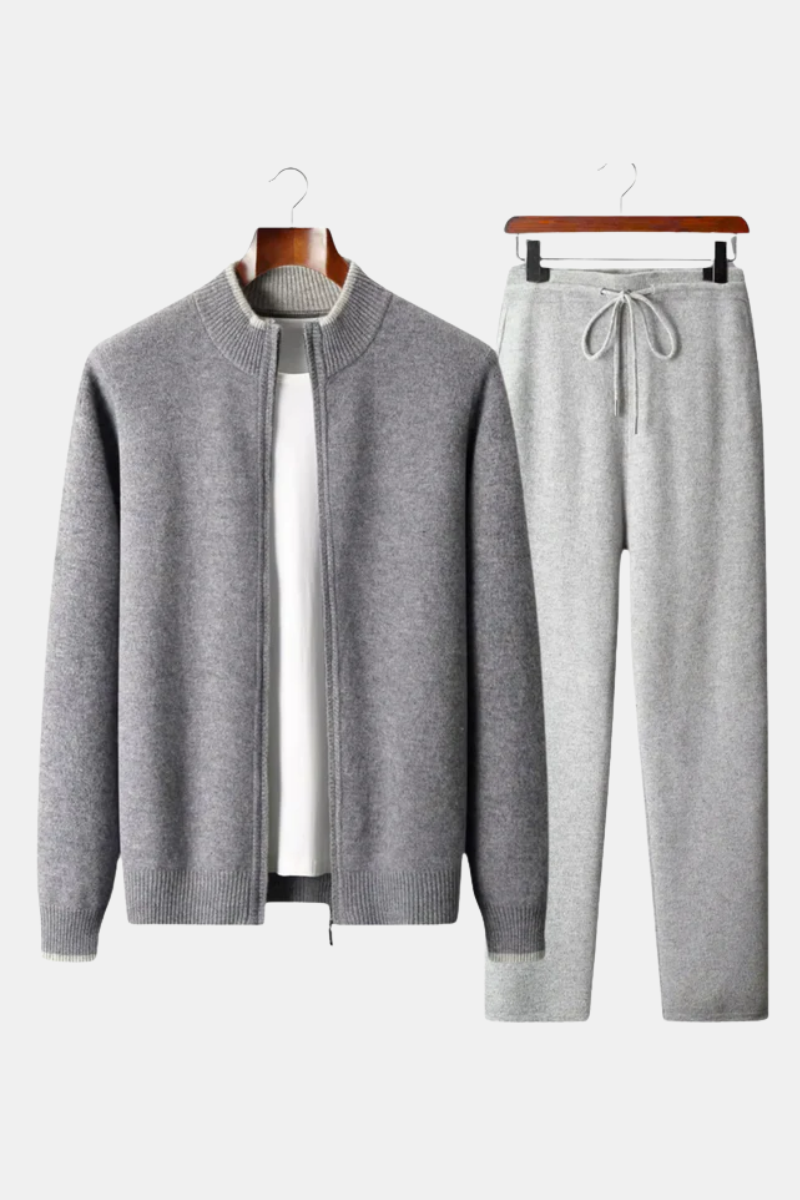 100% MERINO WOOL TWO TONE TRACKSUIT