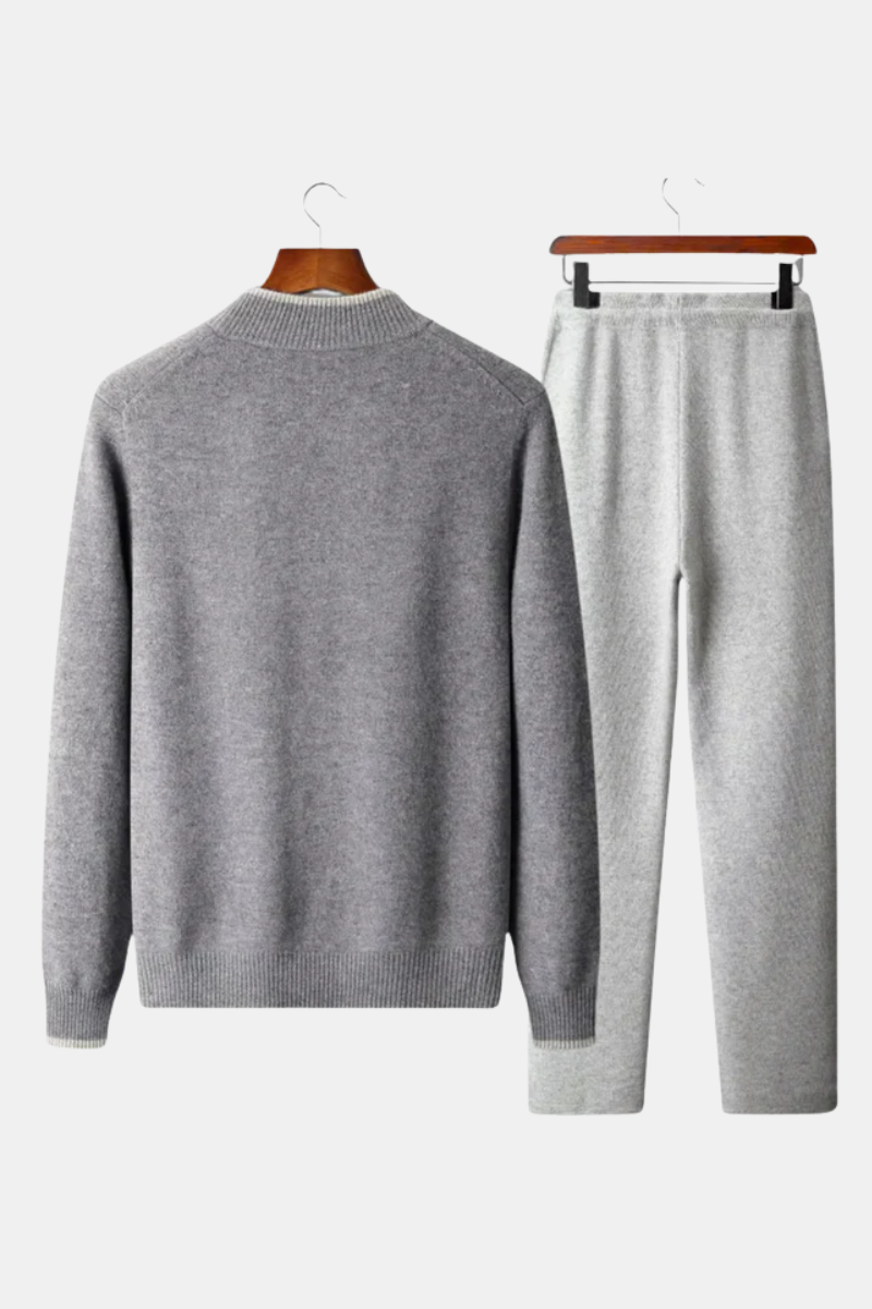 100% MERINO WOOL TWO TONE TRACKSUIT