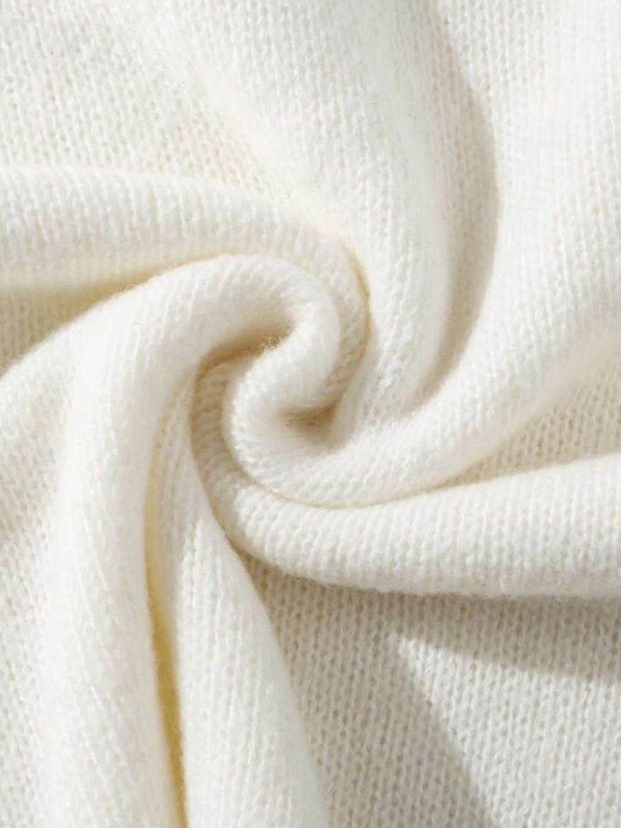 The Textured Polo Sweater