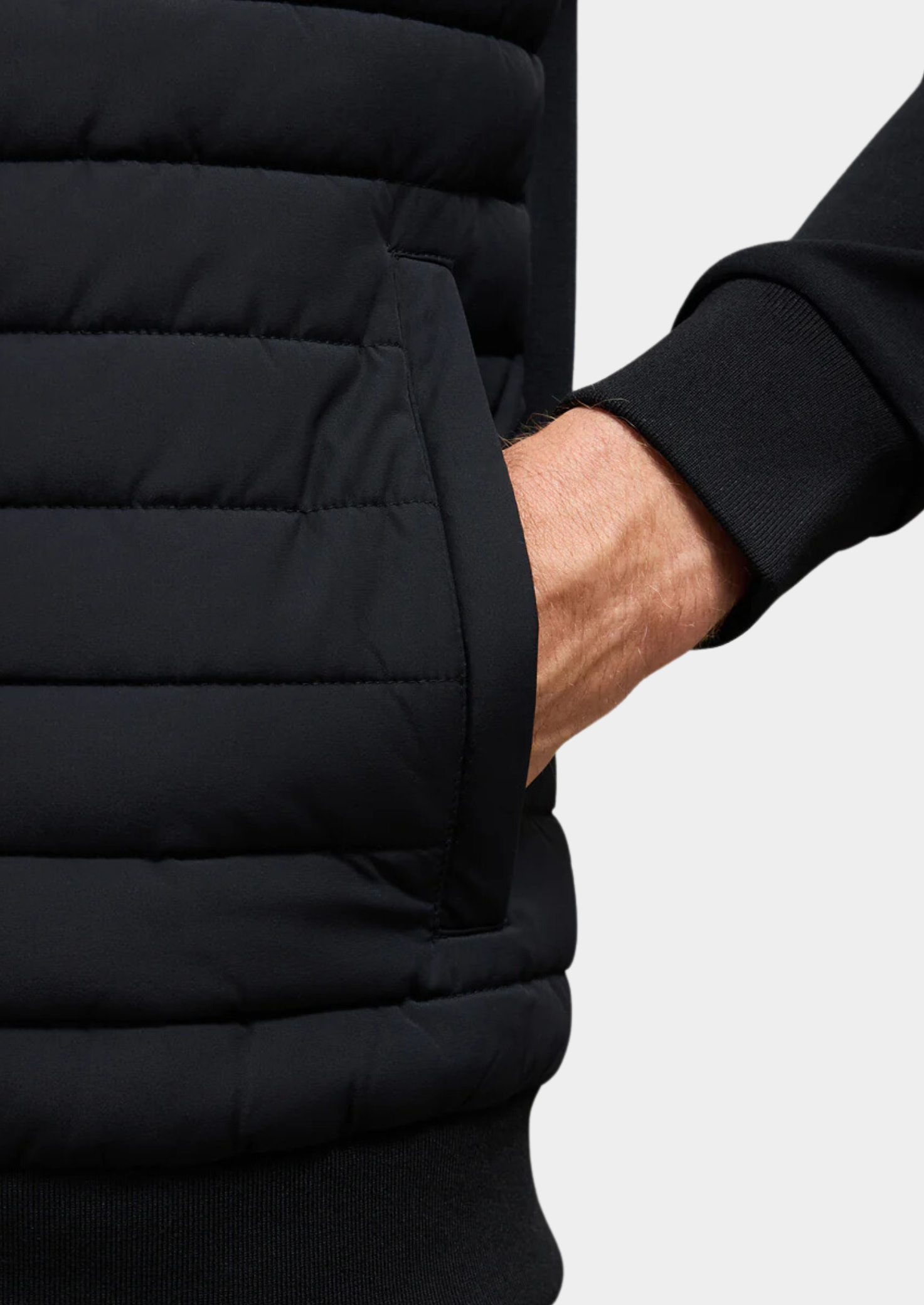 Premium Quilted Hybrid Jacket
