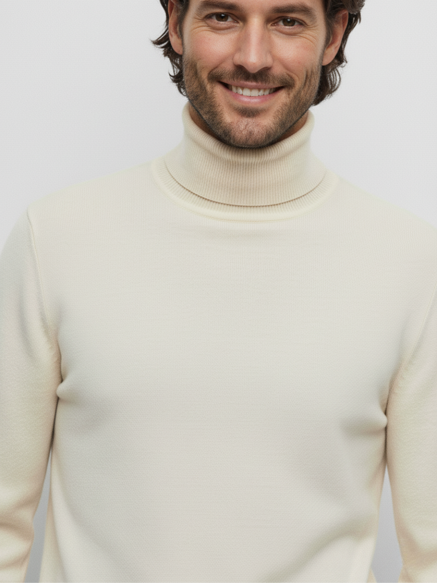Cashmere Signature Turtleneck - Premium Fine-Gauge Knit (Buy 1, Get 1 Free)