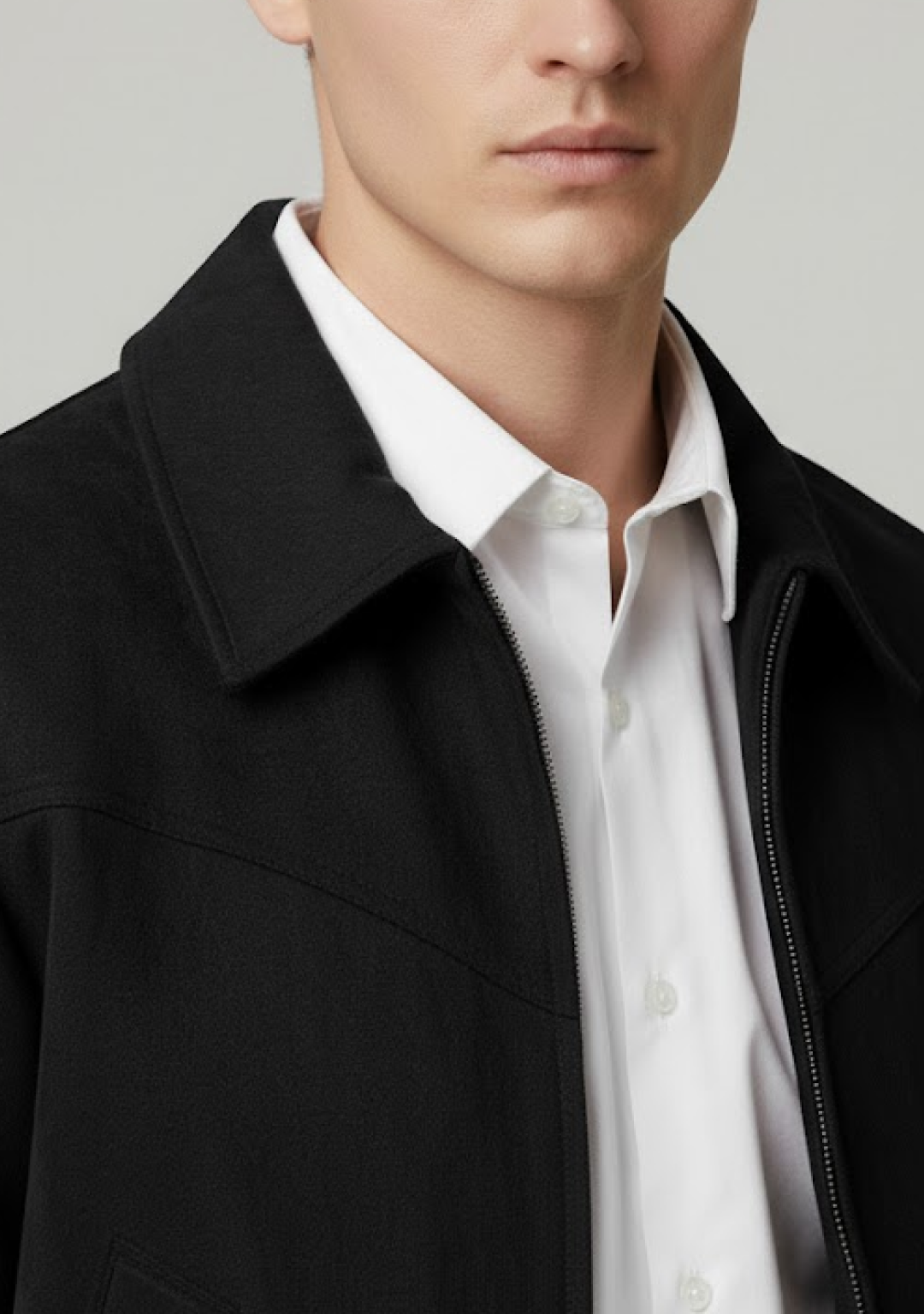 Vintage Suede Zip Jacket