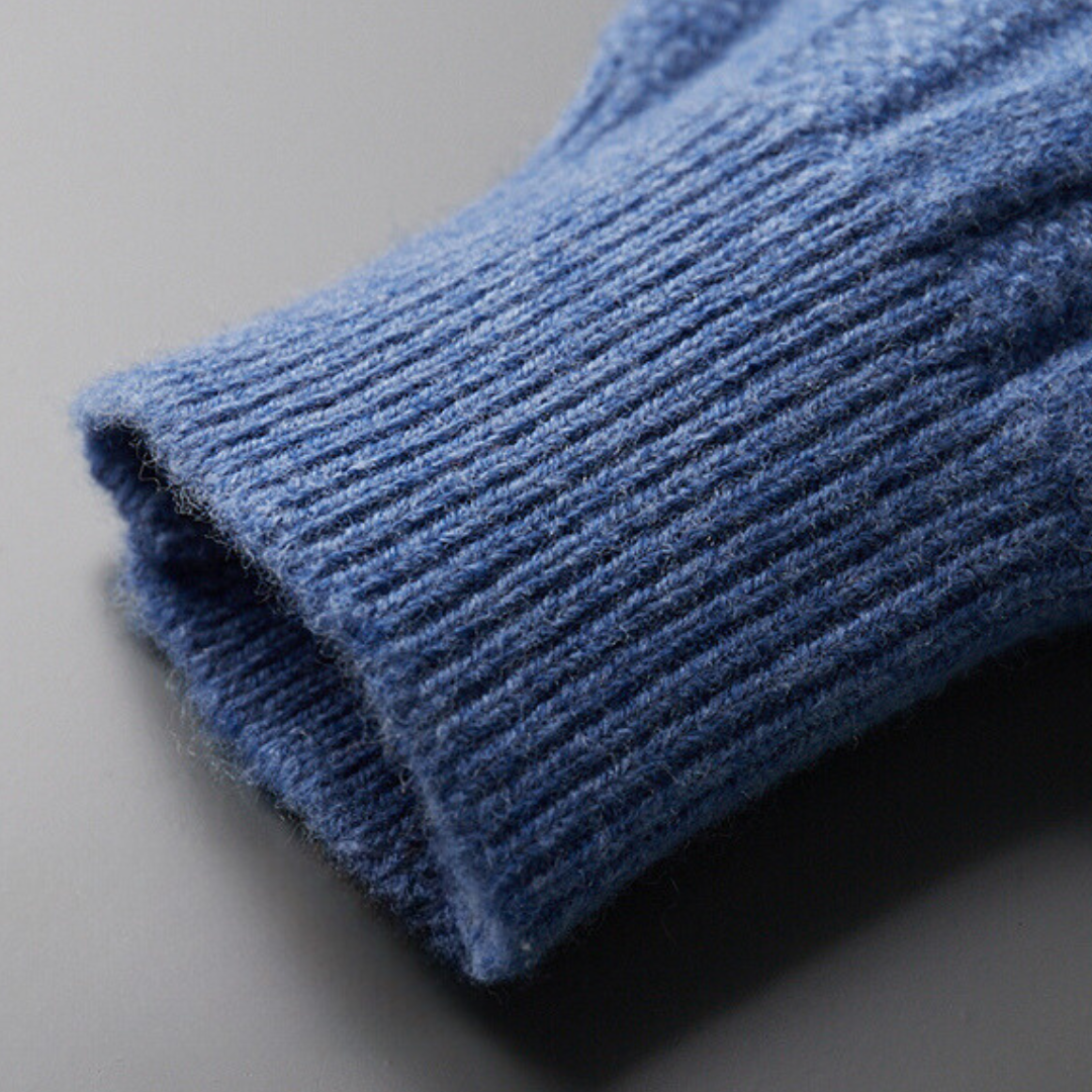 Cable-Knit Pure Cashmere Sweater