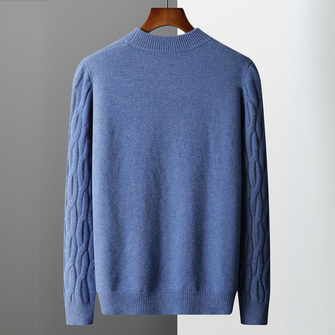 Cable-Knit Pure Cashmere Sweater