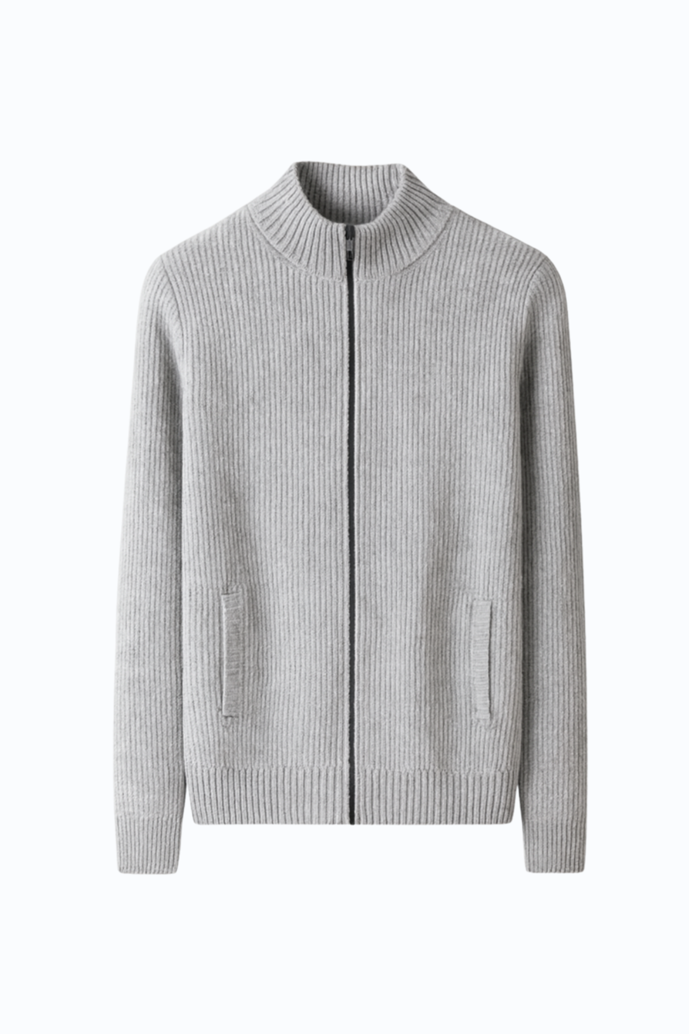 100% CASHMERE RIBBED VEST