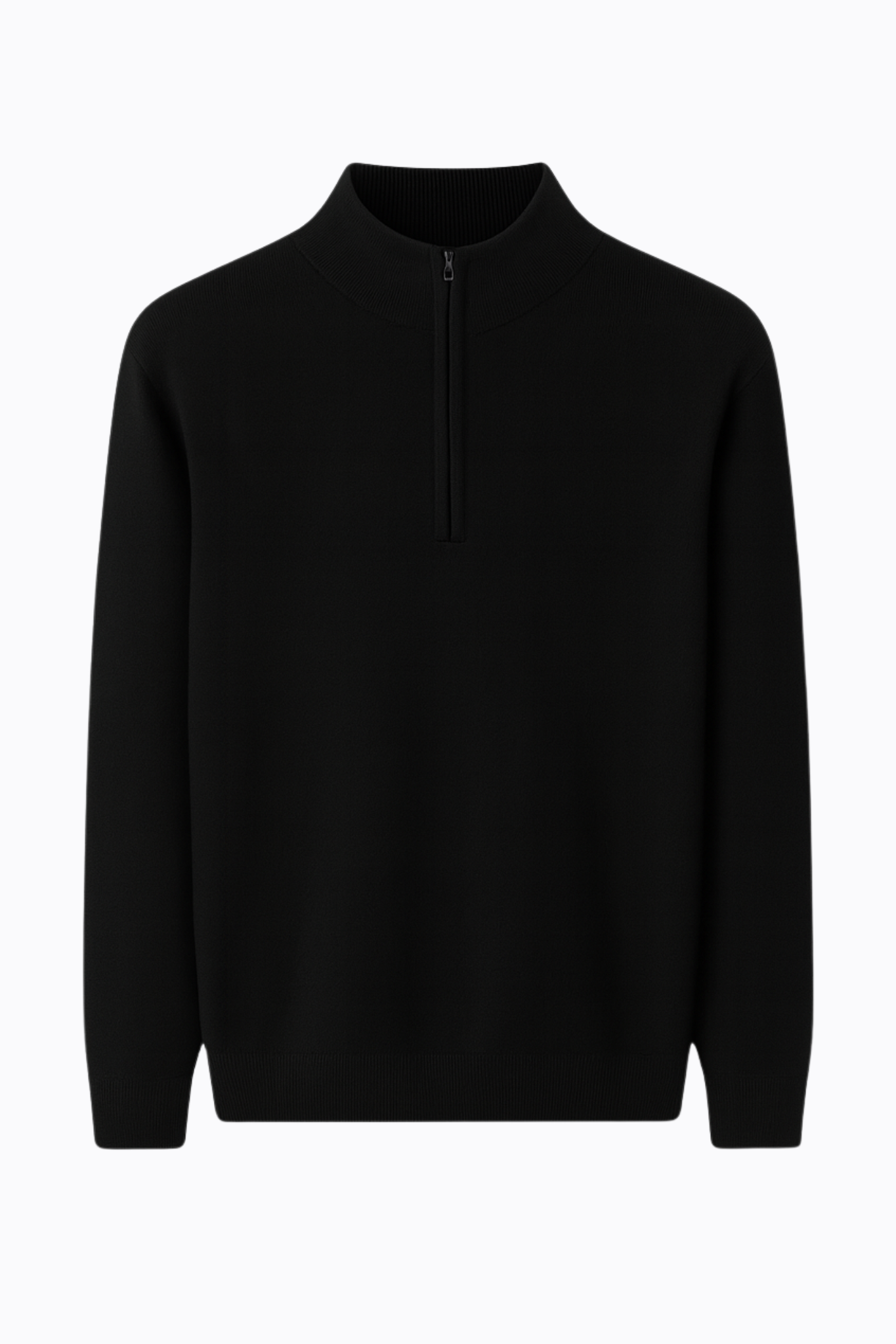 100% Merino Wool Half-Zip Sweater