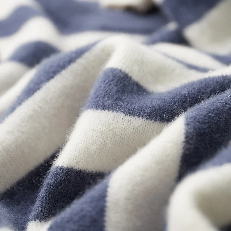 Cashmere Stripe Sweater
