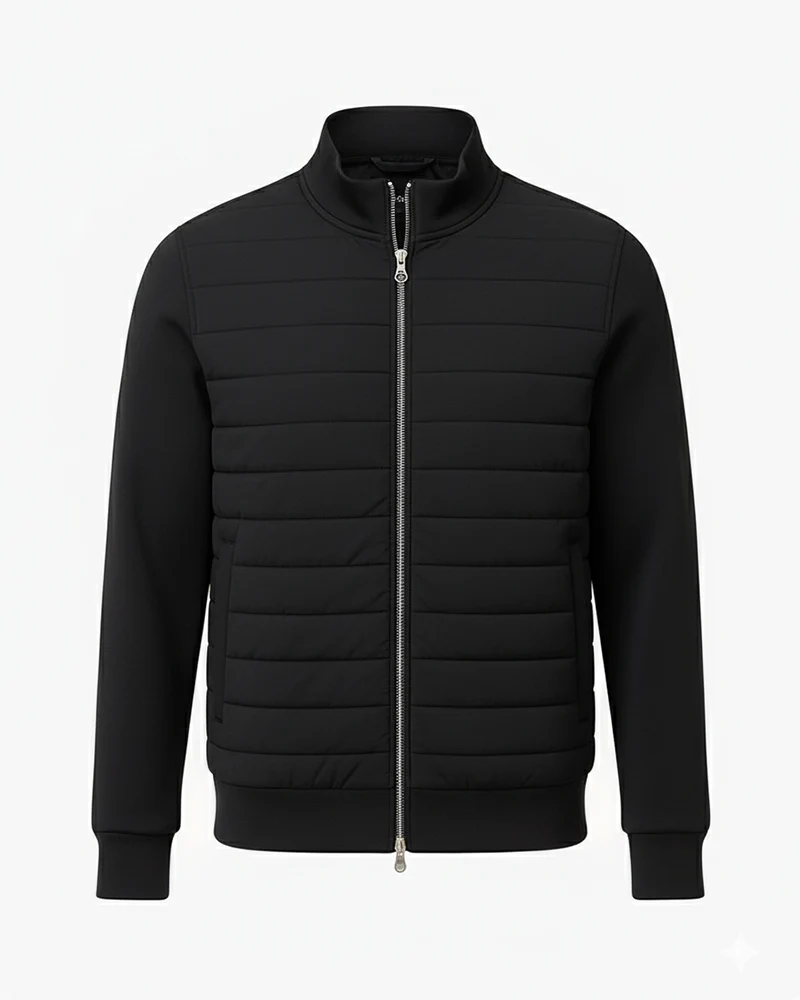 Premium Quilted Hybrid Jacket