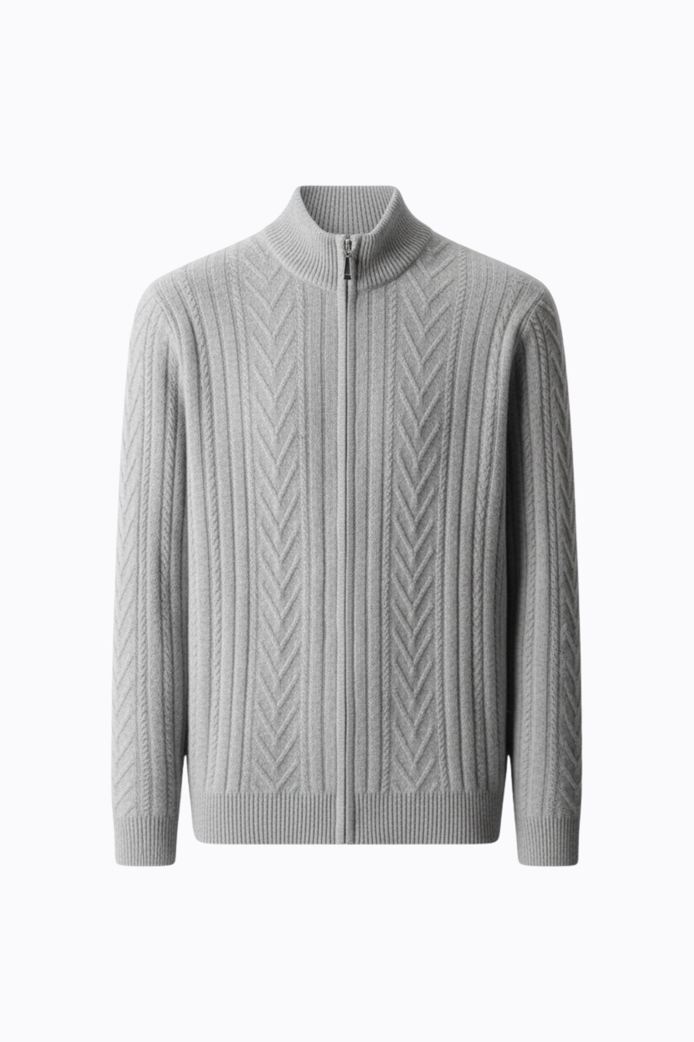 100% Cashmere Pattern Vest