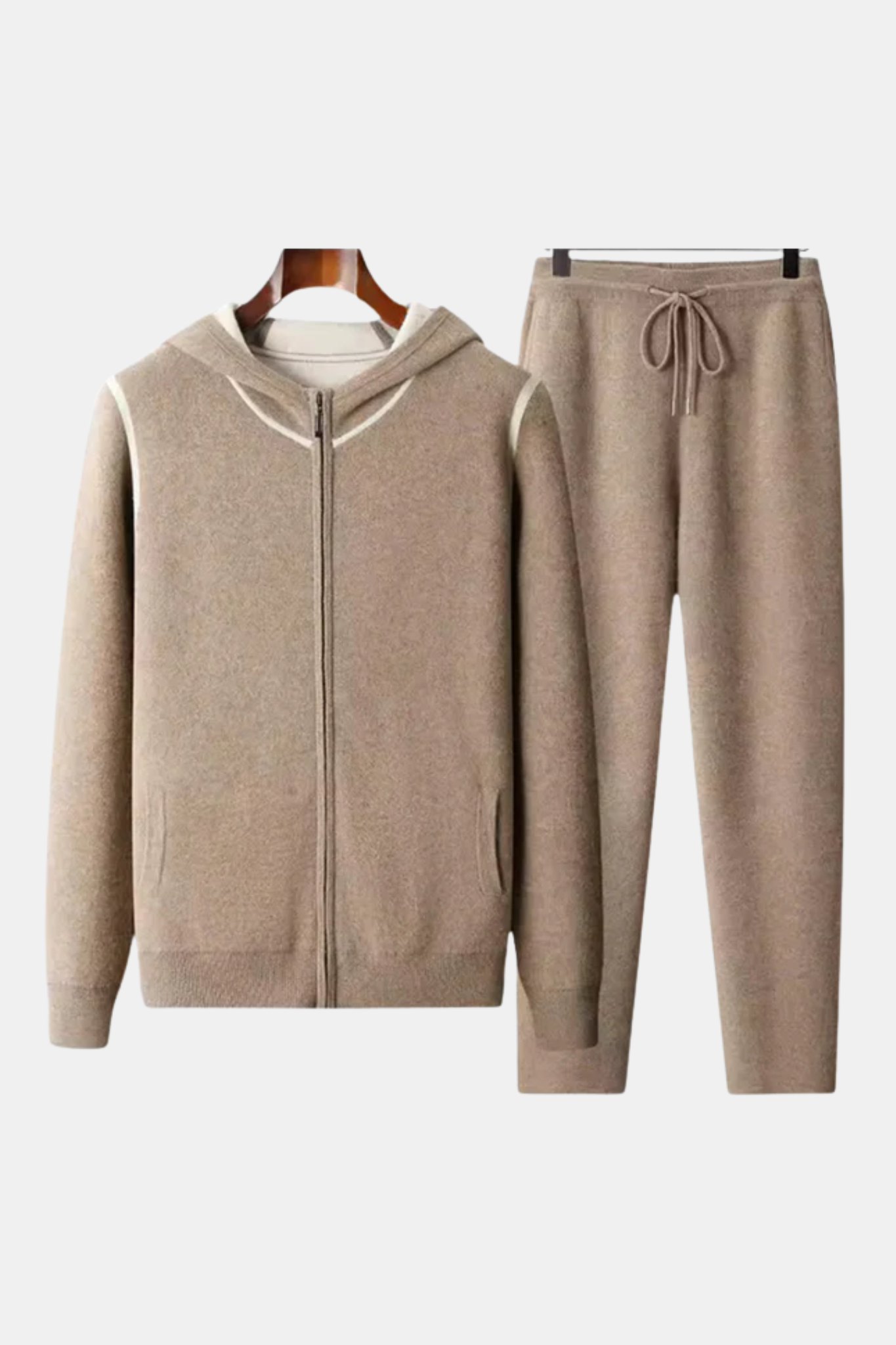 100% CASHMERE TRACKSUIT