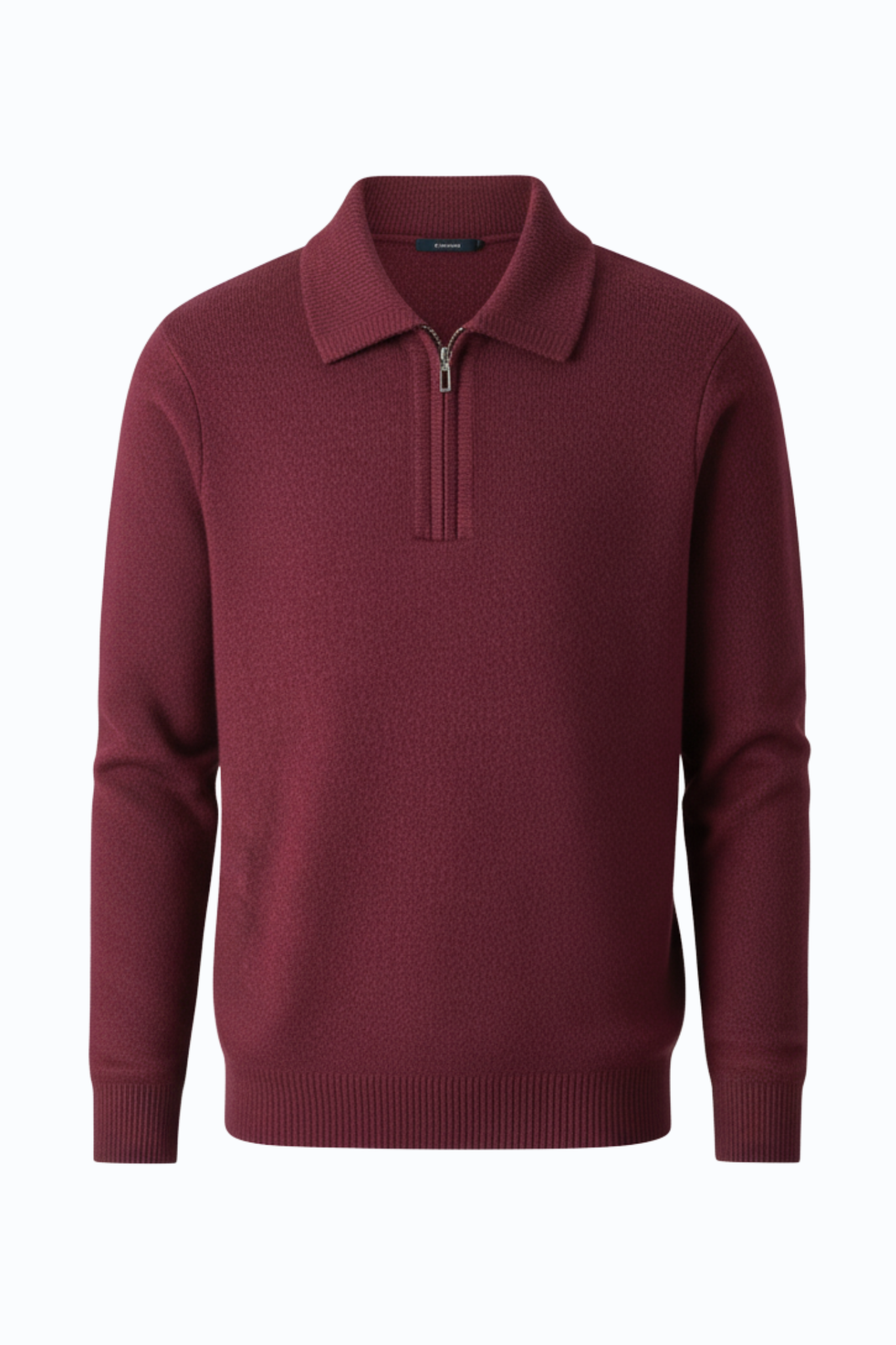 100% Cashmere Quarter Zip Sweater