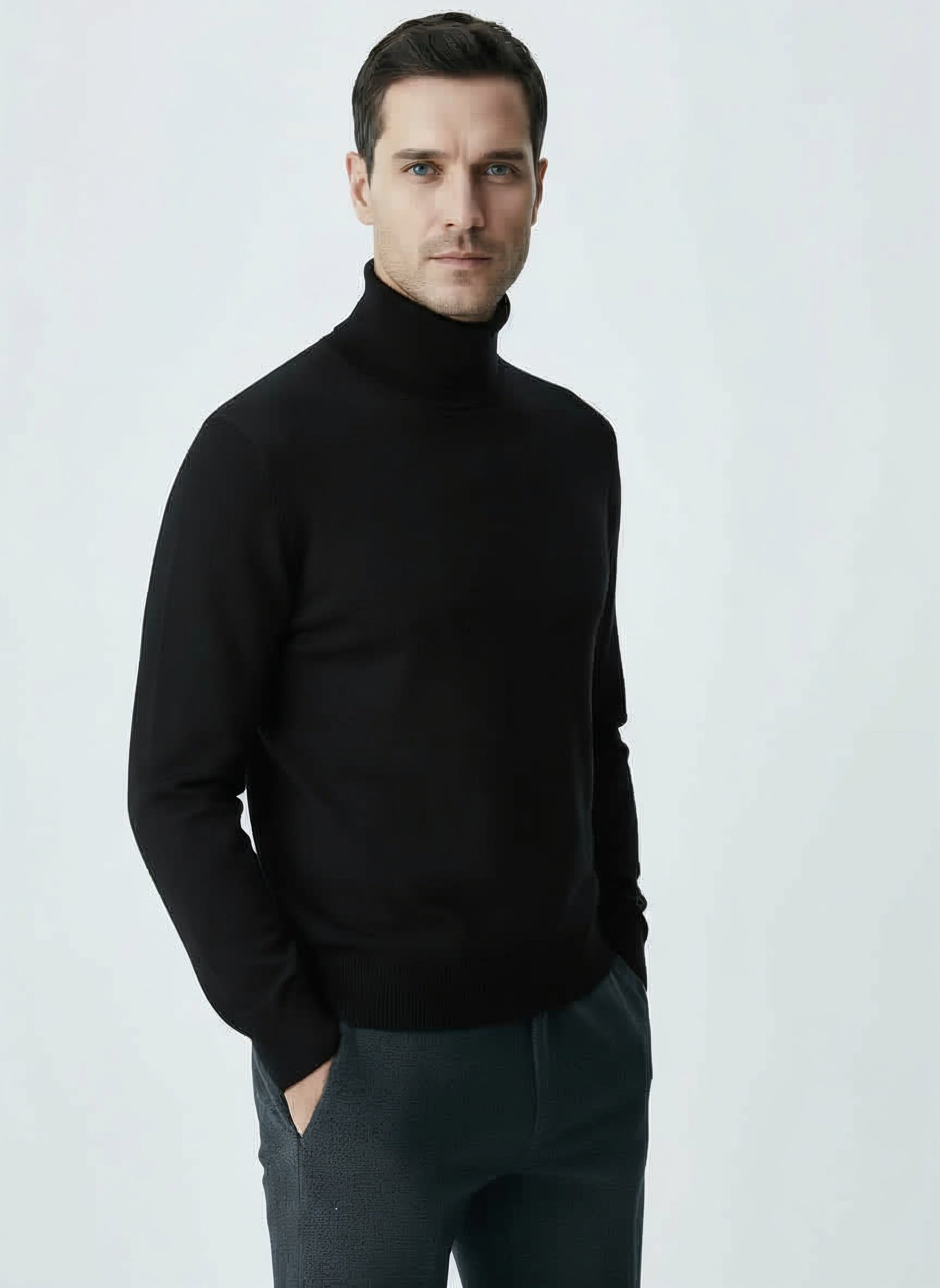 100% Cashmere Signature Turtleneck