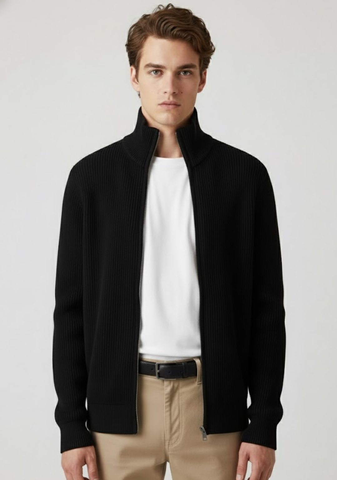 The Savant Zip Sweater