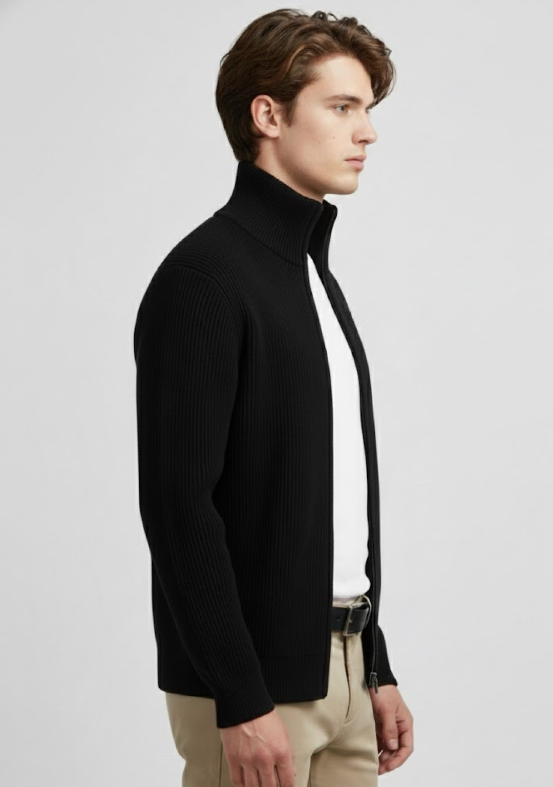 The Savant Zip Sweater