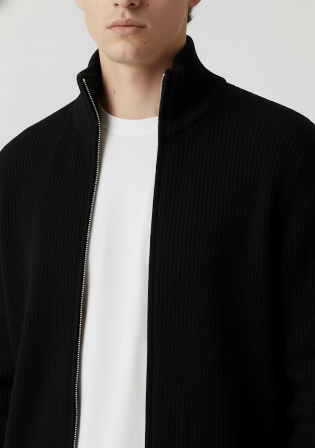 The Savant Zip Sweater