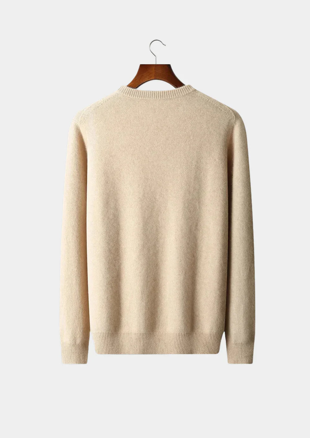 Pure Extra-Fine Merino Wool Classic Crewneck