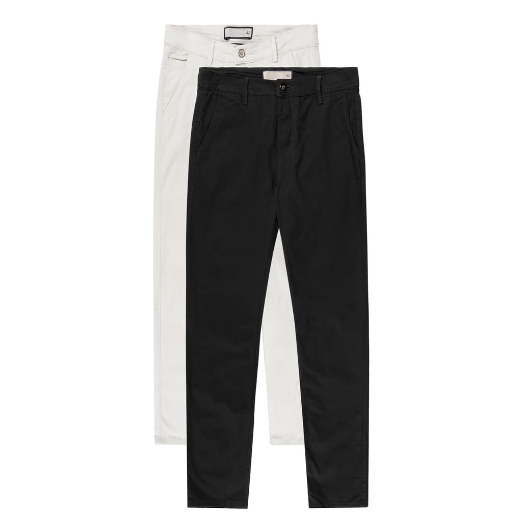 Kit of 2 Chino Cut Pants - Santorini