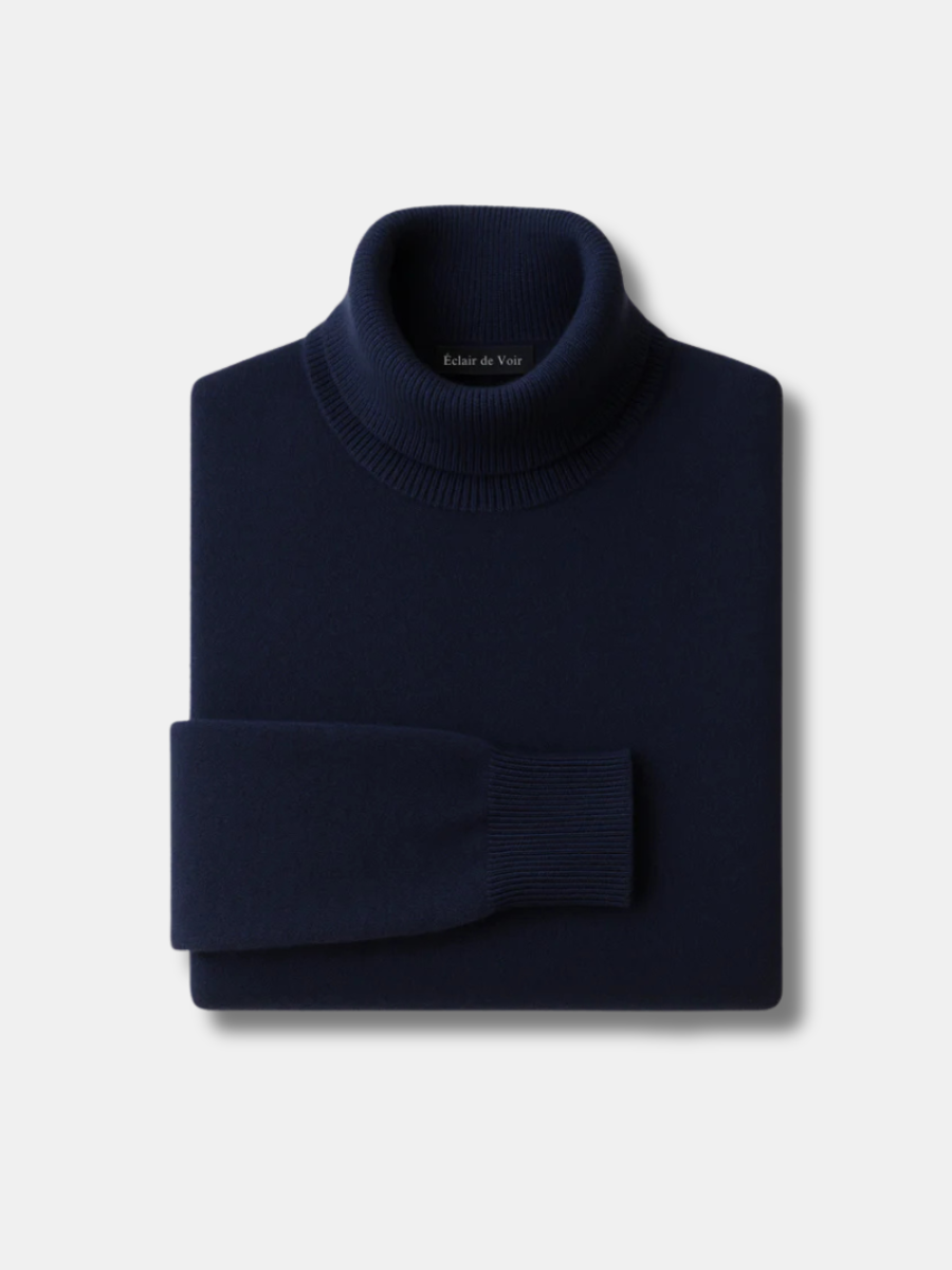 Cashmere Signature Turtleneck - Premium Fine-Gauge Knit (Buy 1, Get 1 Free)