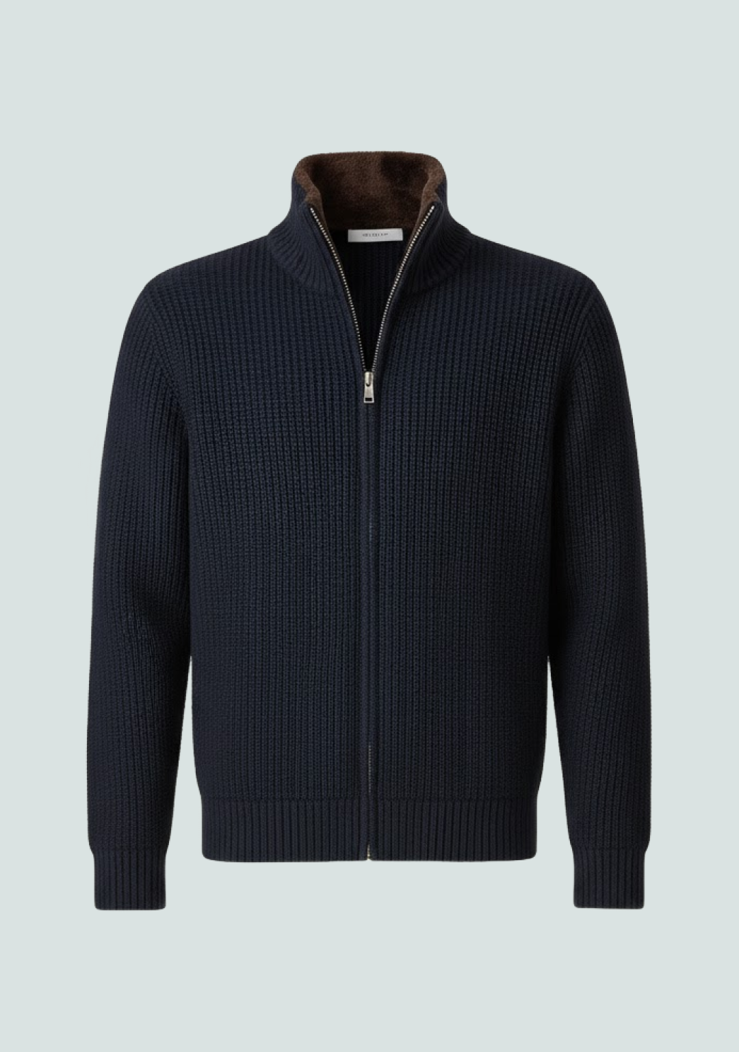 Fur Collar Wool Zipper