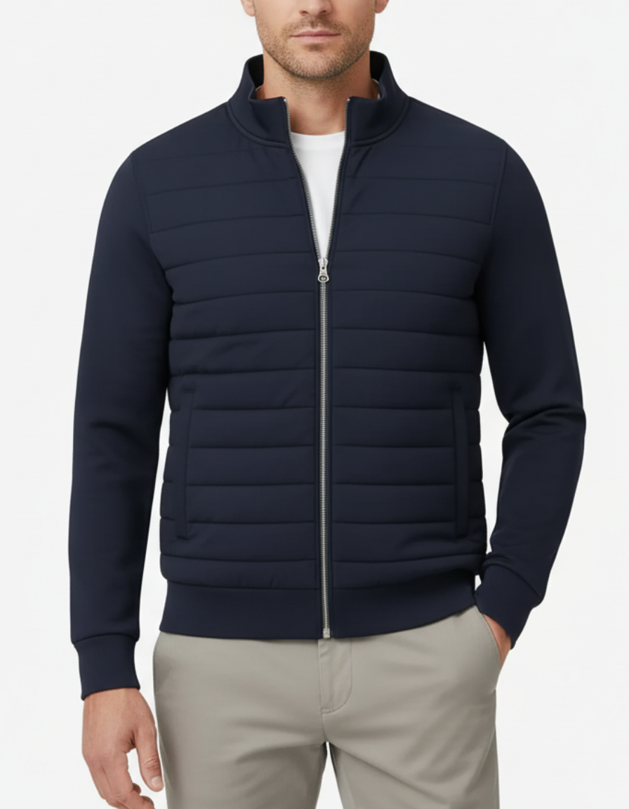 Premium Quilted Hybrid Jacket