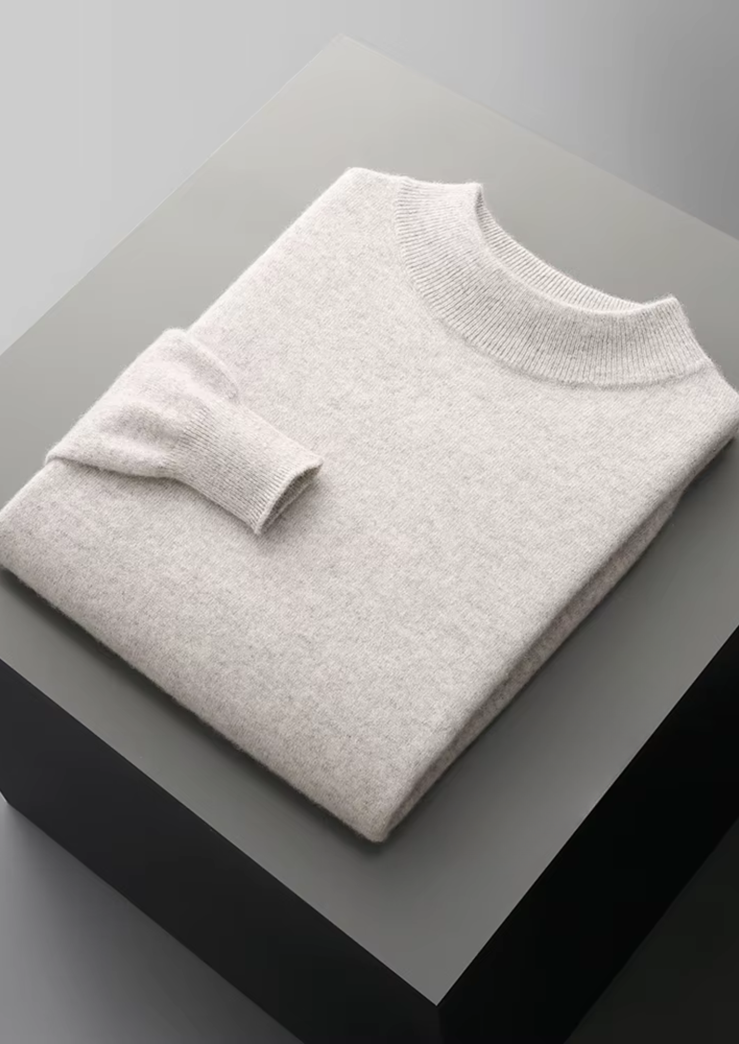 WOOL CLASSIC MOCKNECK