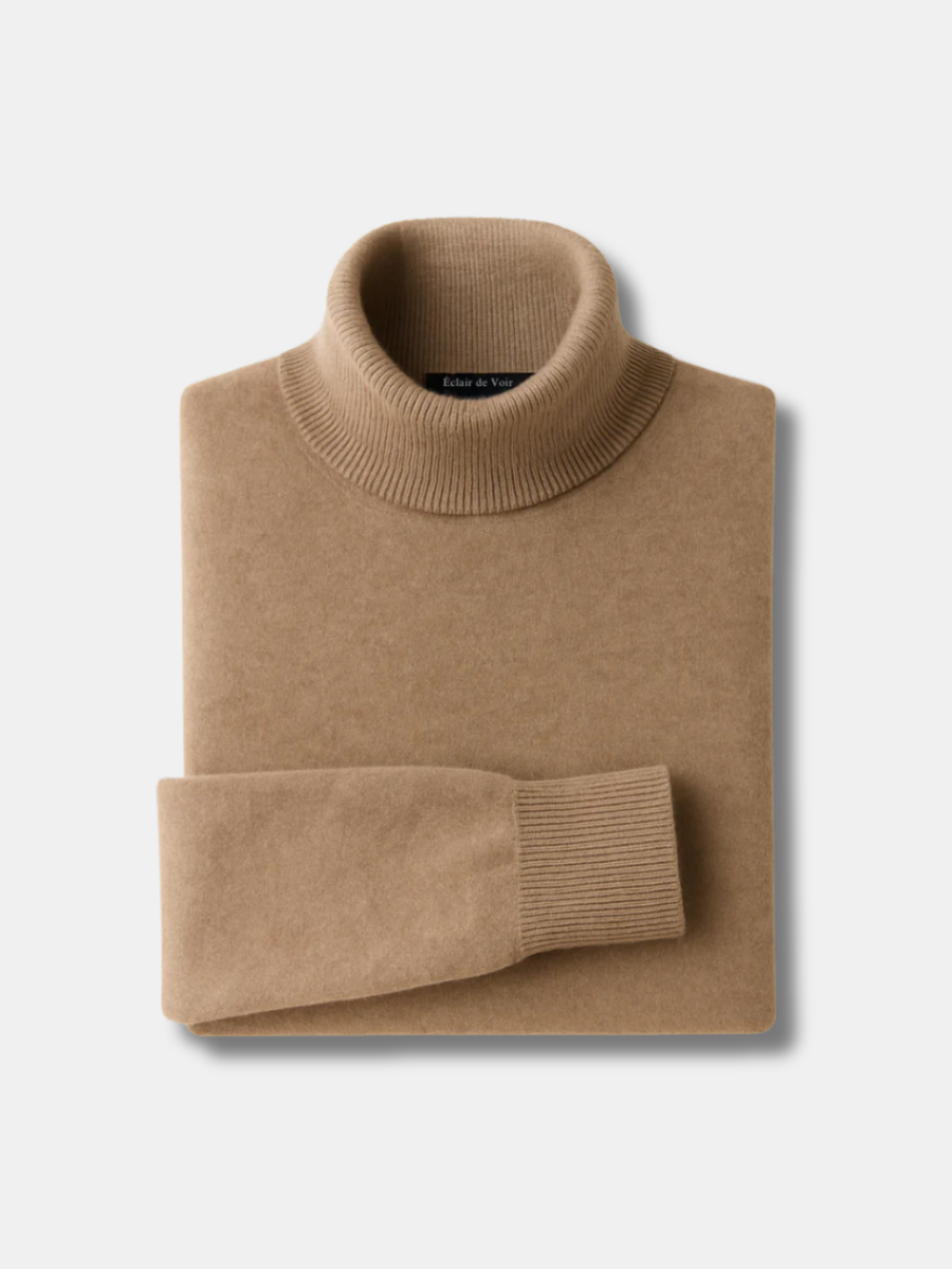 Cashmere Signature Turtleneck - Premium Fine-Gauge Knit (Buy 1, Get 1 Free)