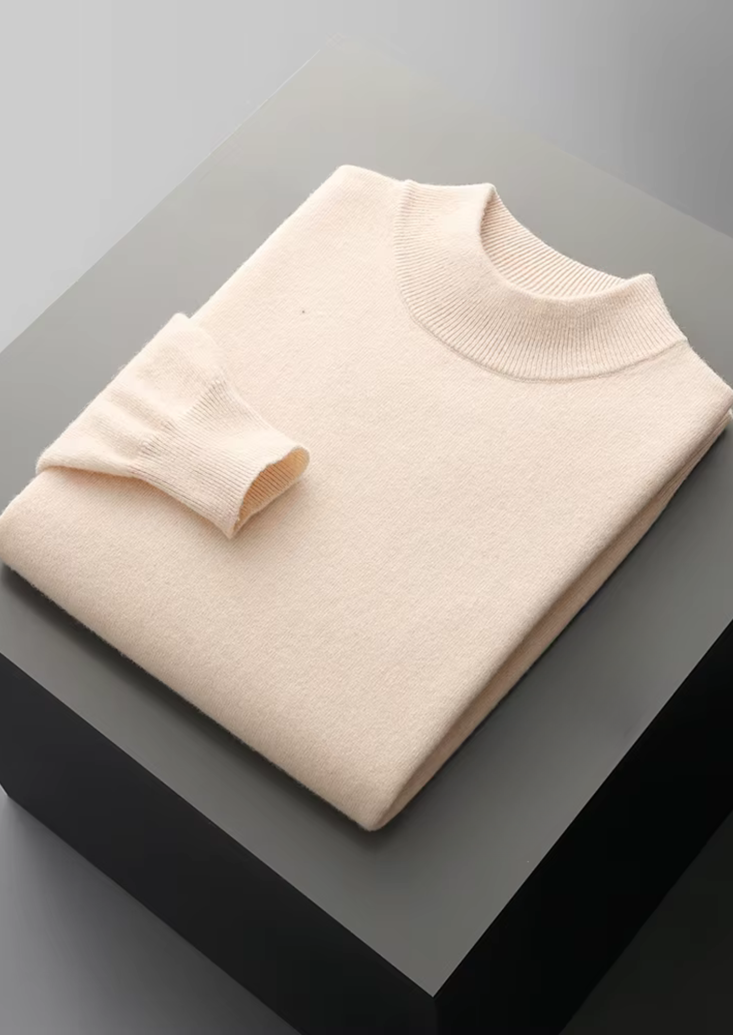 WOOL CLASSIC MOCKNECK