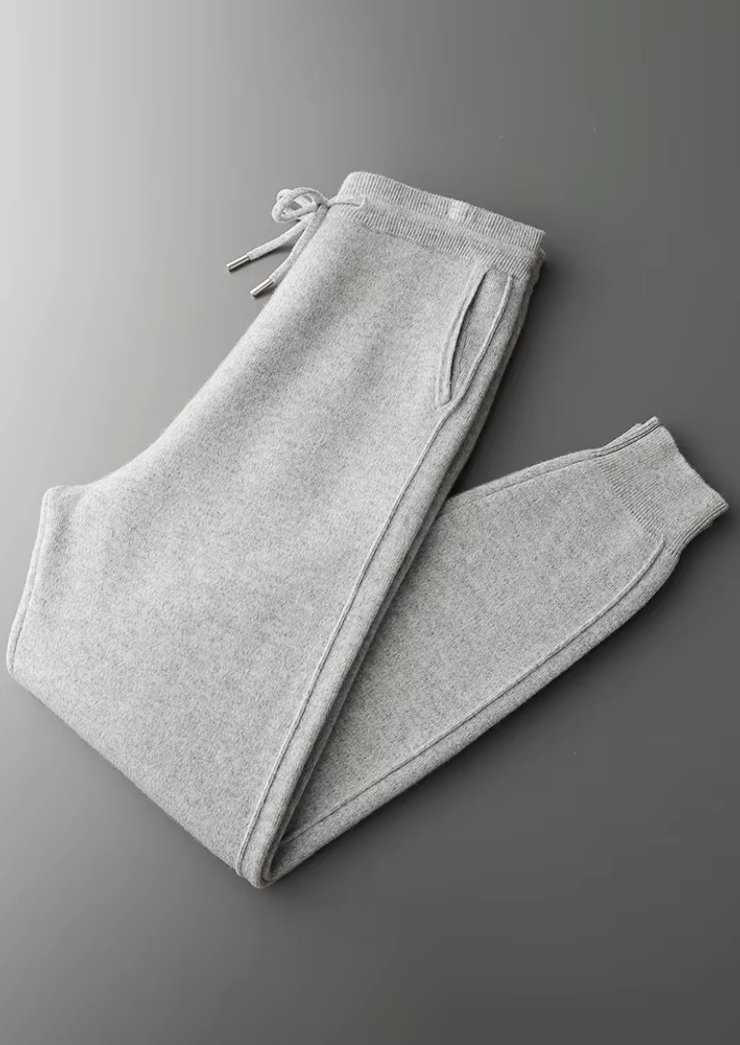 PURE EXTRA-FINE MERINO WOOL LEISURE JOGGERS