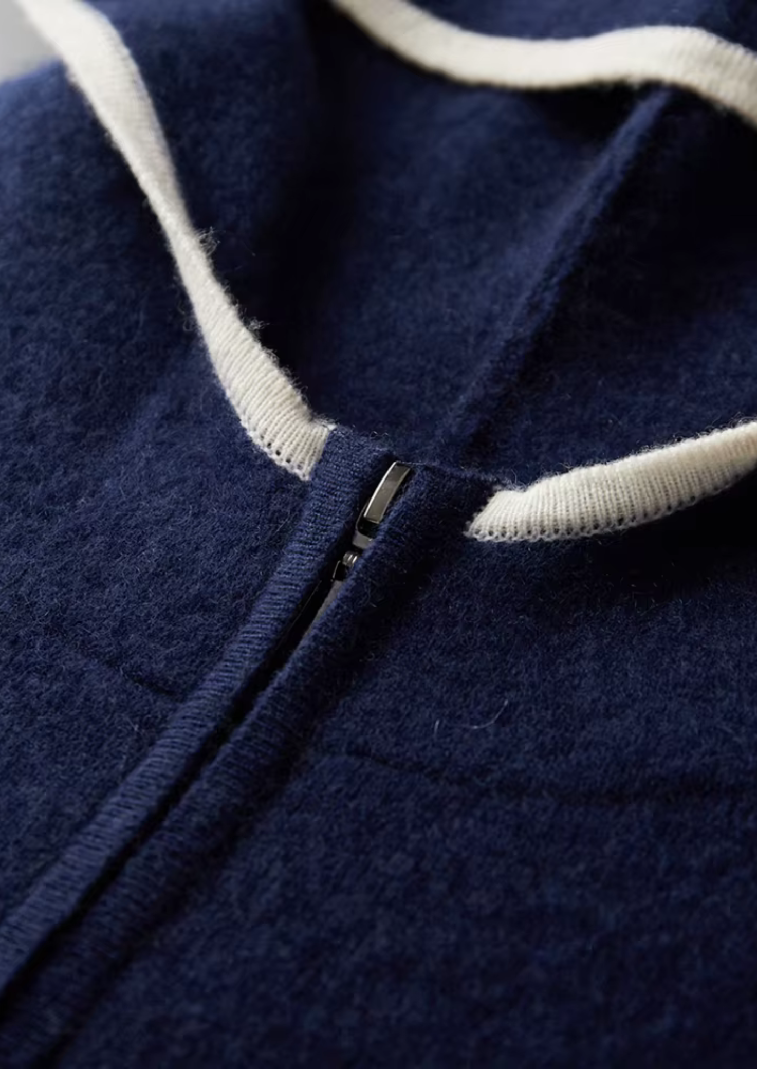 PURE EXTRA-FINE MERINO WOOL ZIP SET