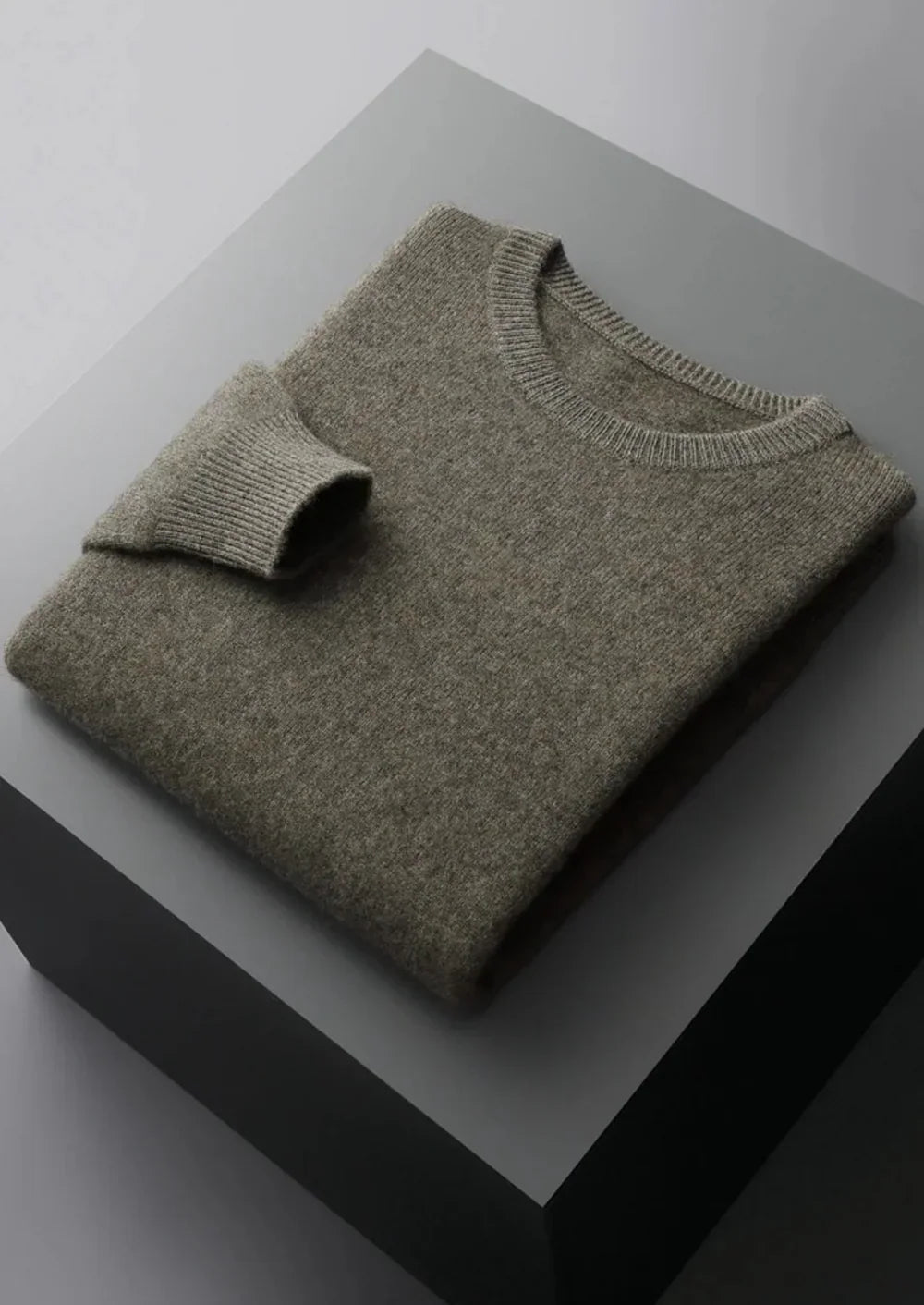 Pure Extra-Fine Merino Wool Classic Crewneck