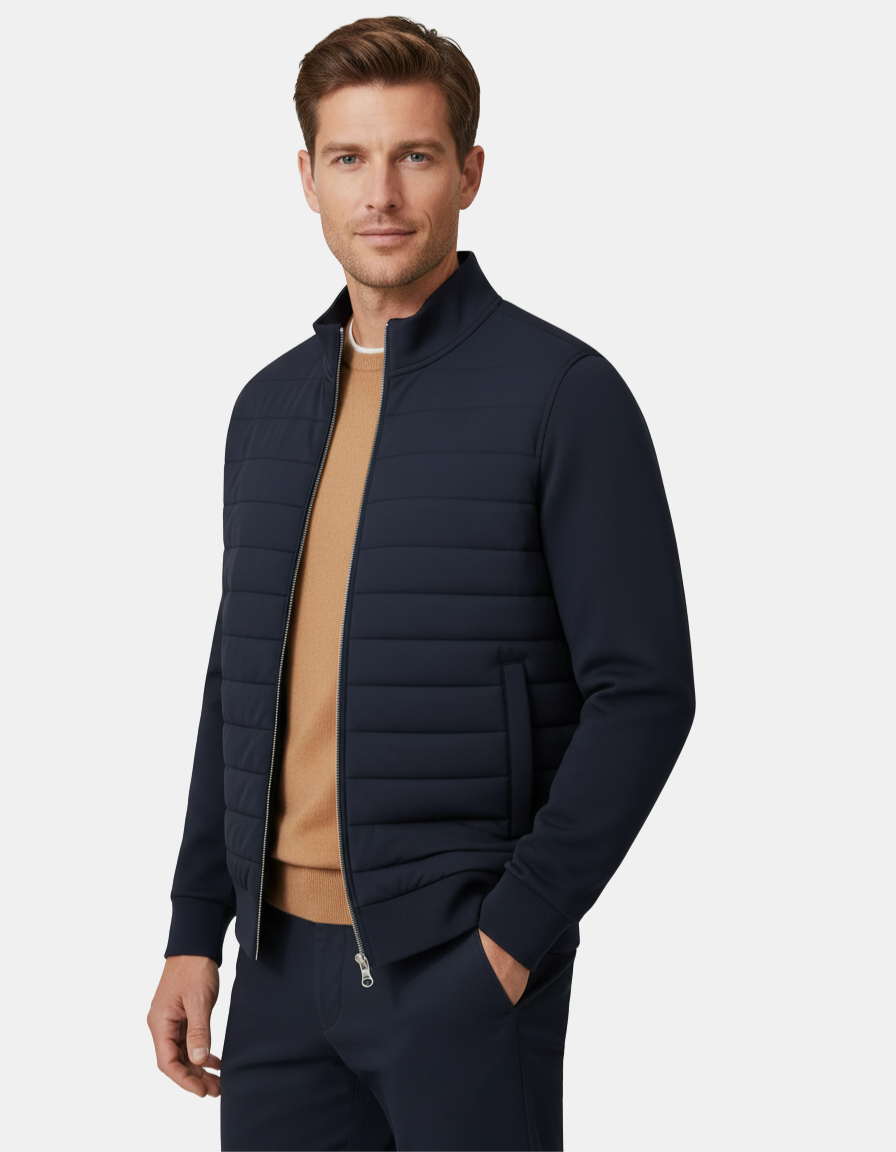 Premium Quilted Hybrid Jacket