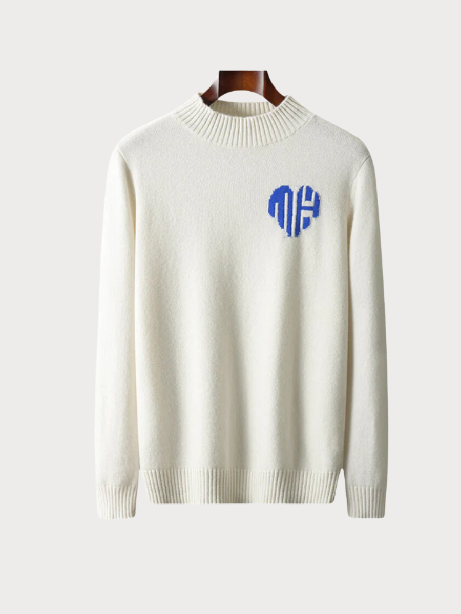 CASHMERE HEART SWEATER