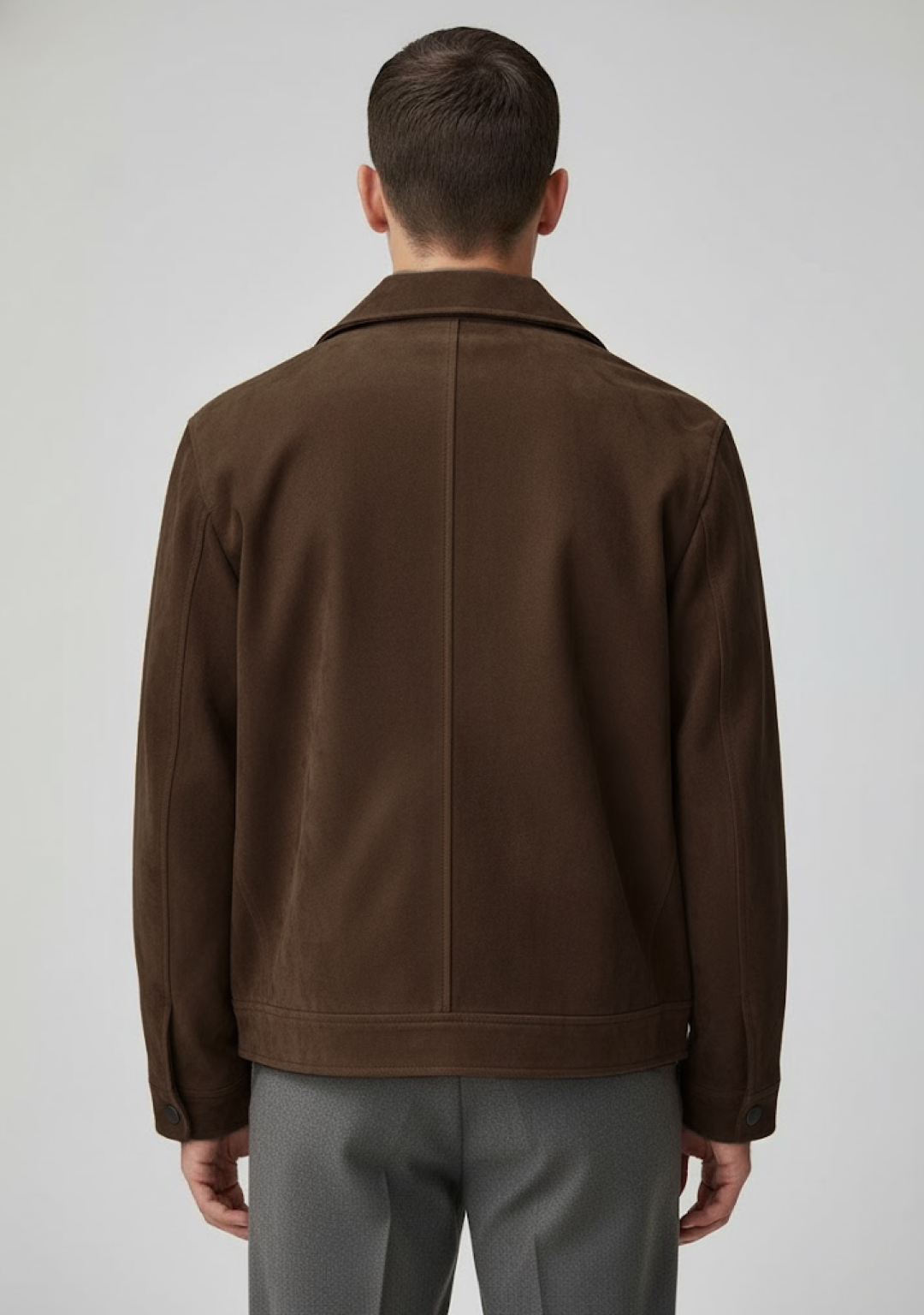 Vintage Suede Zip Jacket