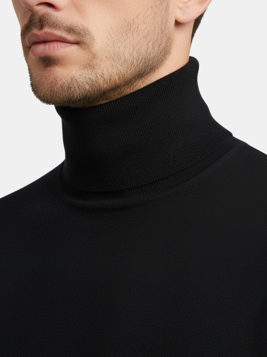 100% Wool Turtleneck
