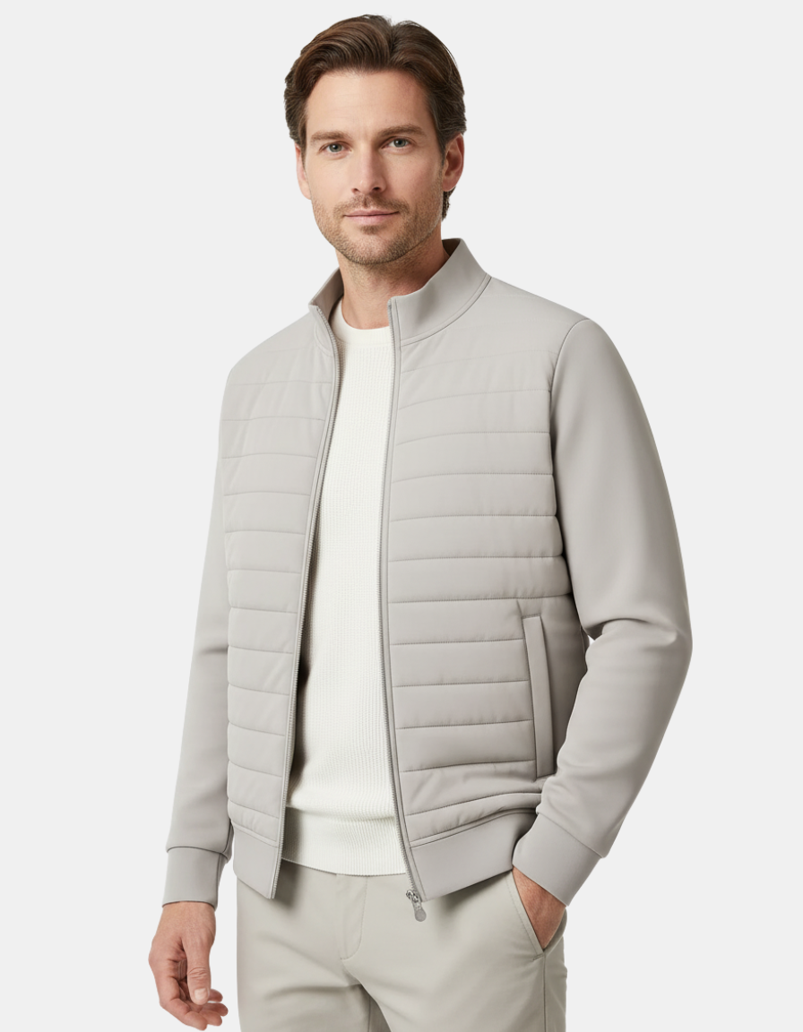 Premium Quilted Hybrid Jacket