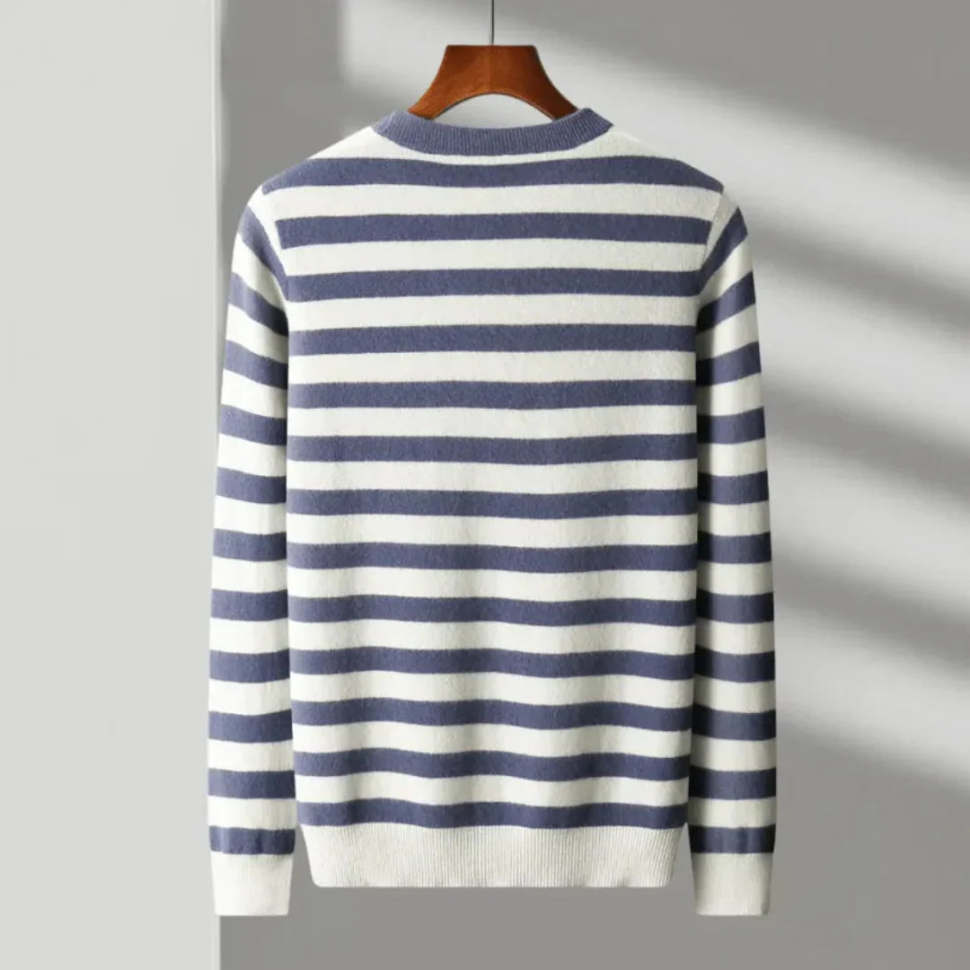Cashmere Stripe Sweater
