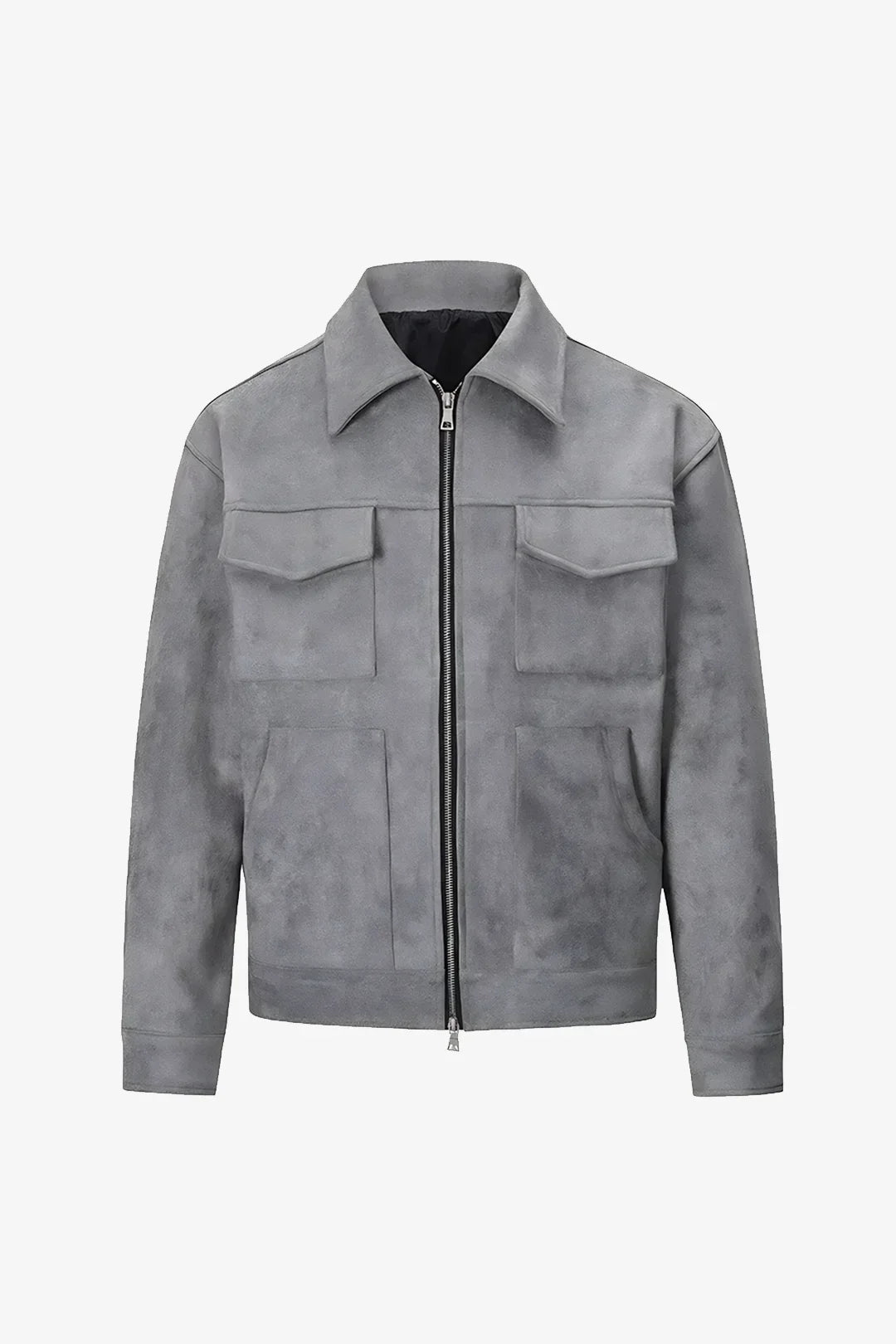 Oversized Suede Jacket