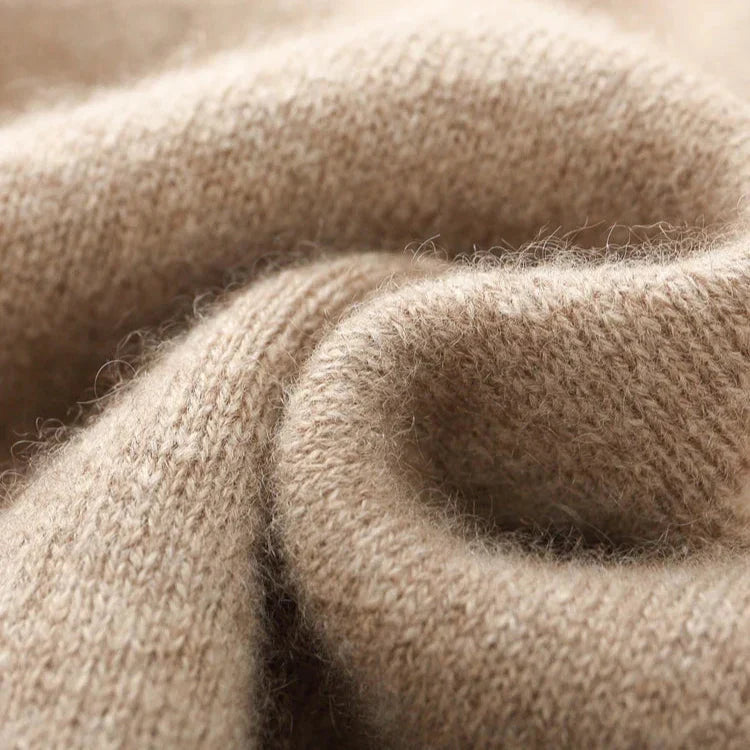 100% Merino Wool Zip Cardigan