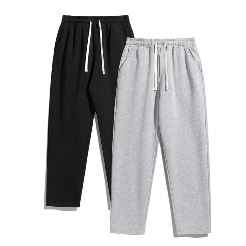 2 PACK Men’s Fleece-Lined Relaxed Sweatpants